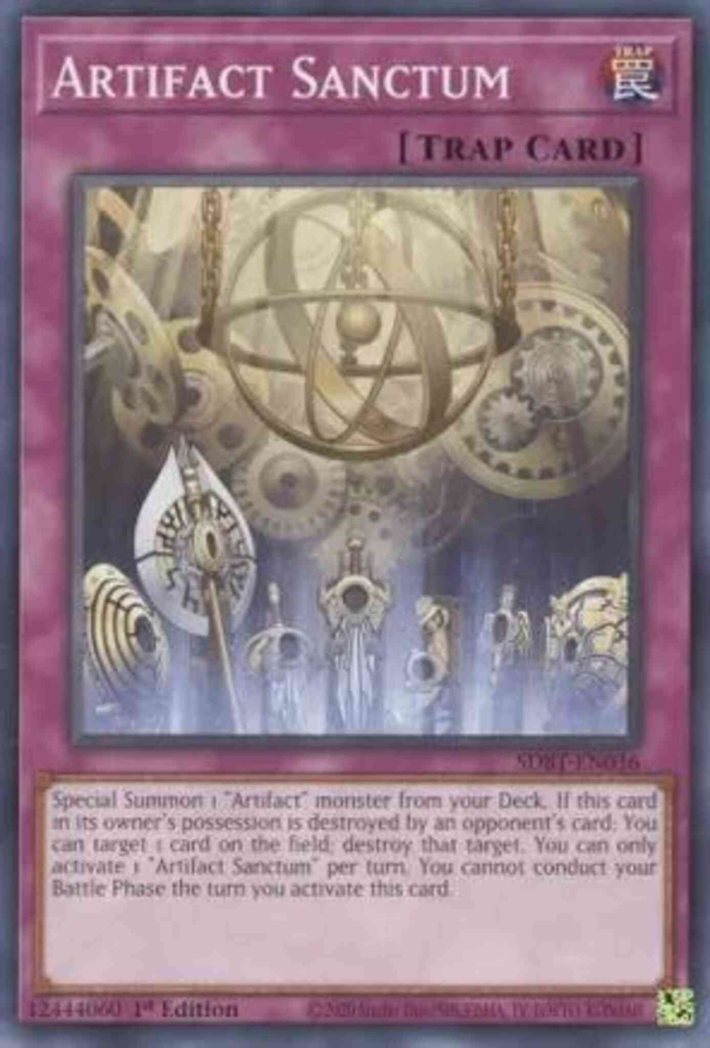 Yu-Gi-Oh! Artifact Sanctum - SDBT-EN036 - Common - 1st Edition