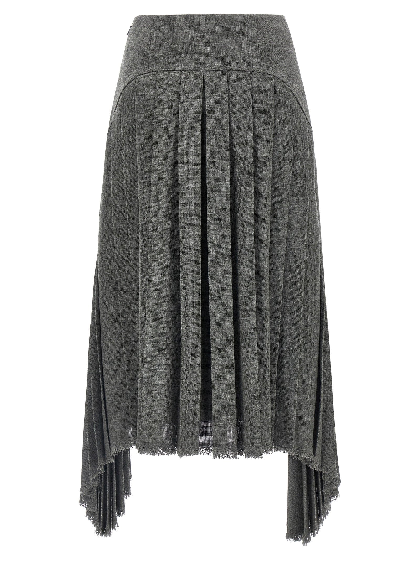 Jil Sander Pleated Skirt – 100% wool - view 2
