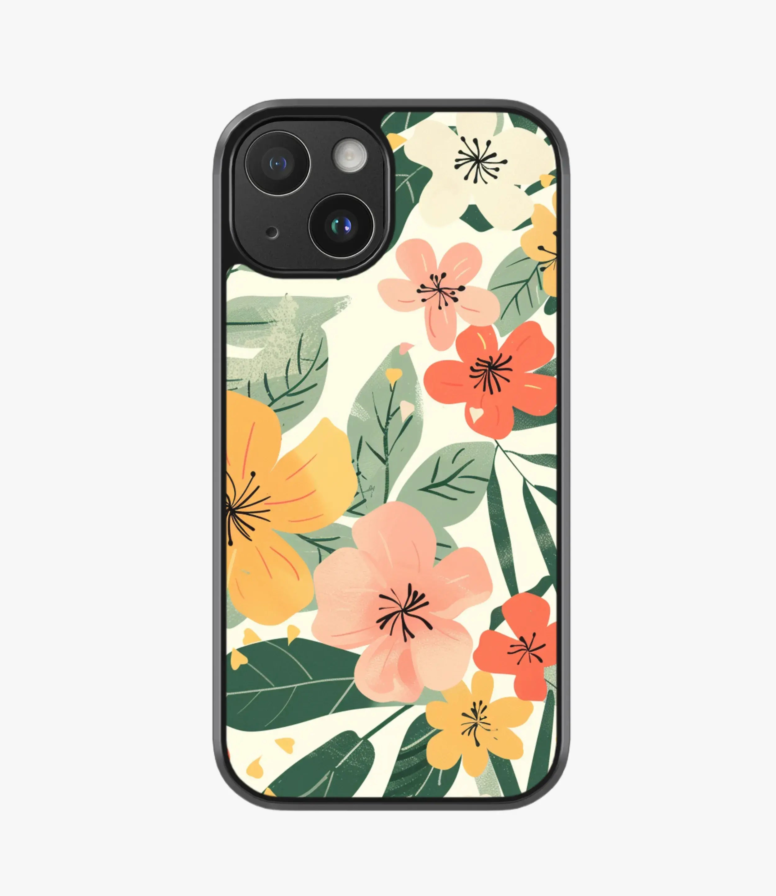 The Case Company Sun-kissed Blooms Hybrid Matte Case