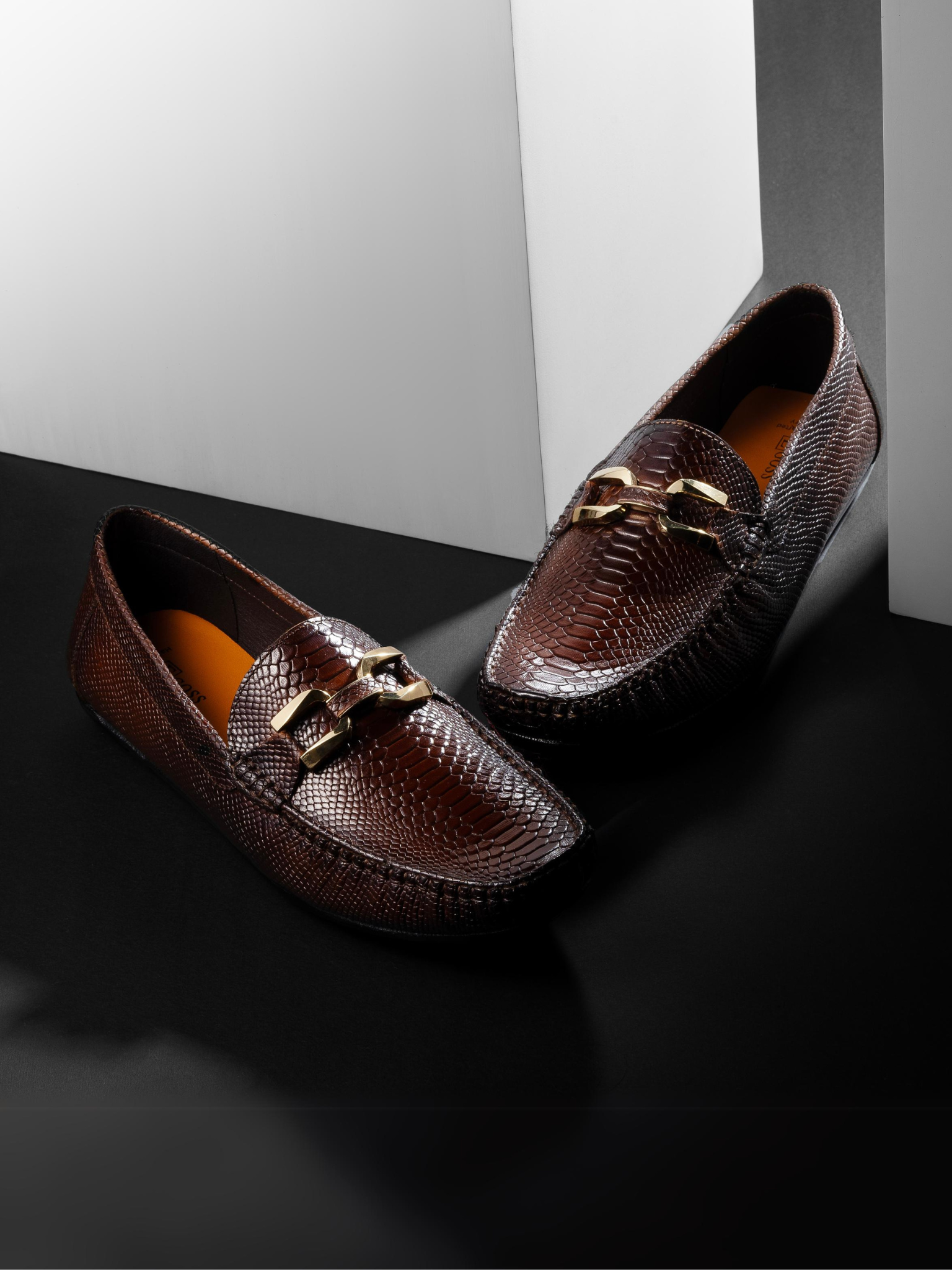 Egoss Shoes Egoss Platinum Loafers For Men