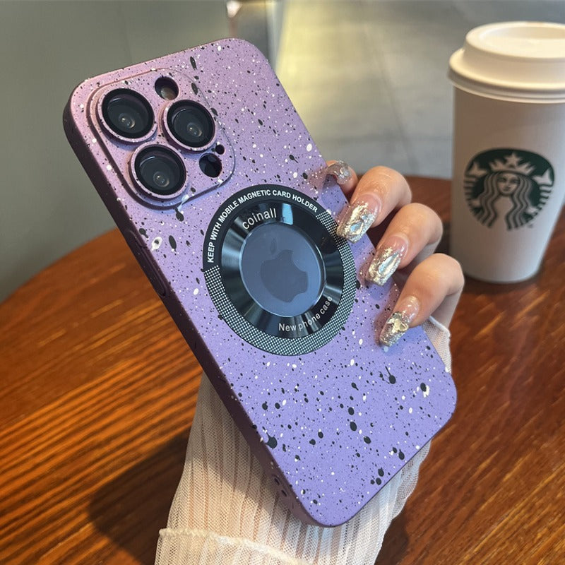 Apple iPhone 13 Series Magnetic Splash Ink Style Case - view 4