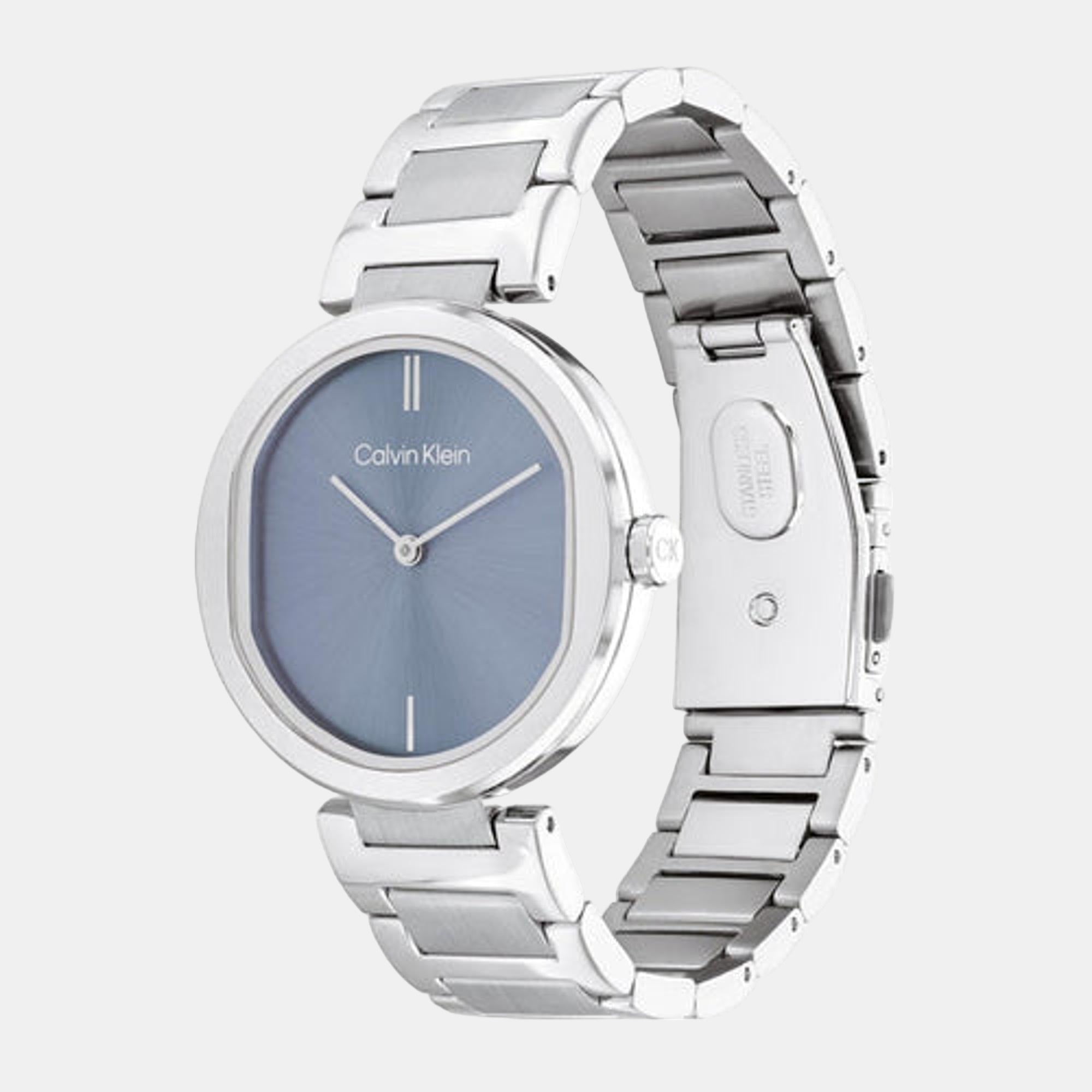 Calvin Klein Ck Sensation Women Quartz Blue Dial Analog Stainless Steel Watch 25200250 - view 2