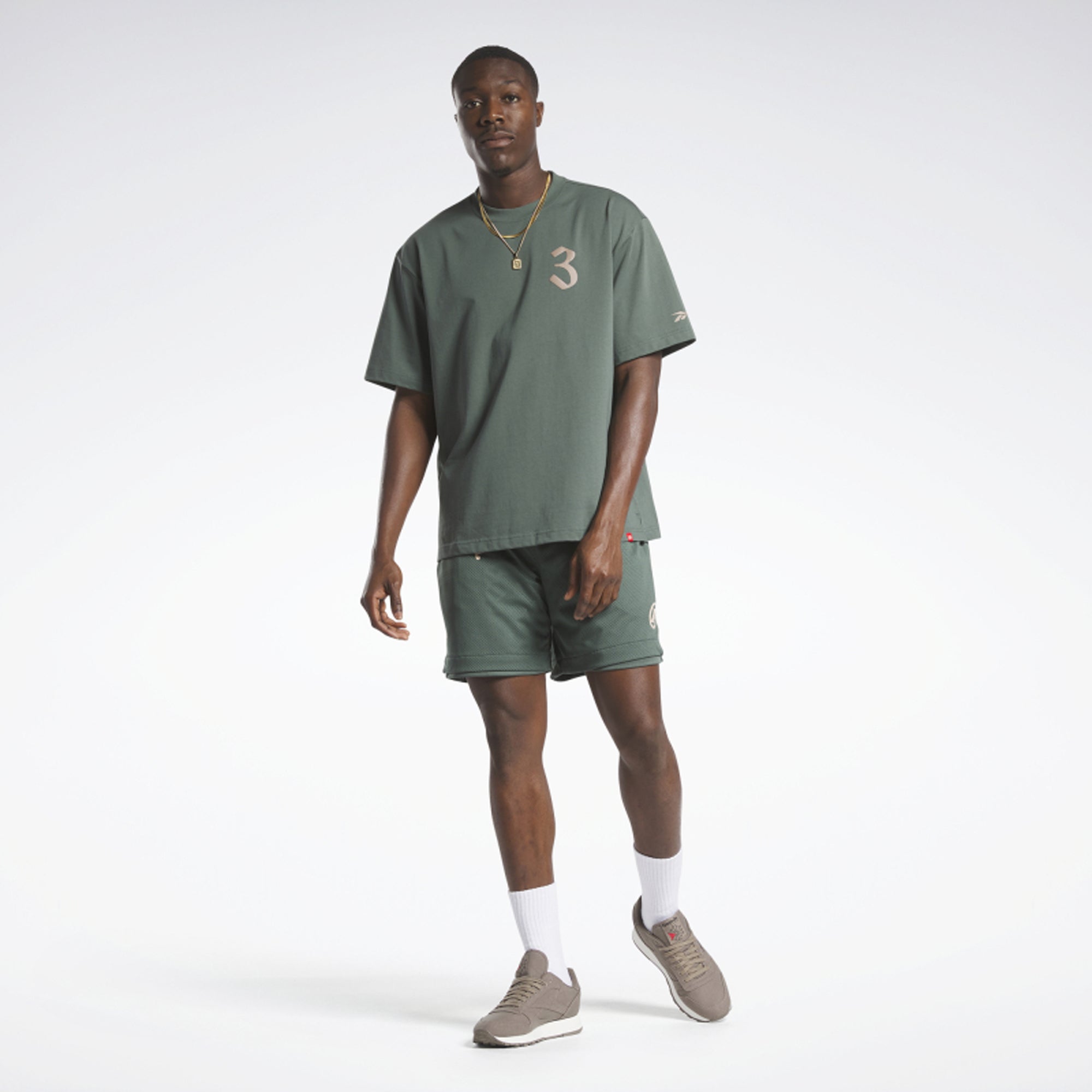 Reebok | Graphic Tee (short Sleeve) { Green - view 5