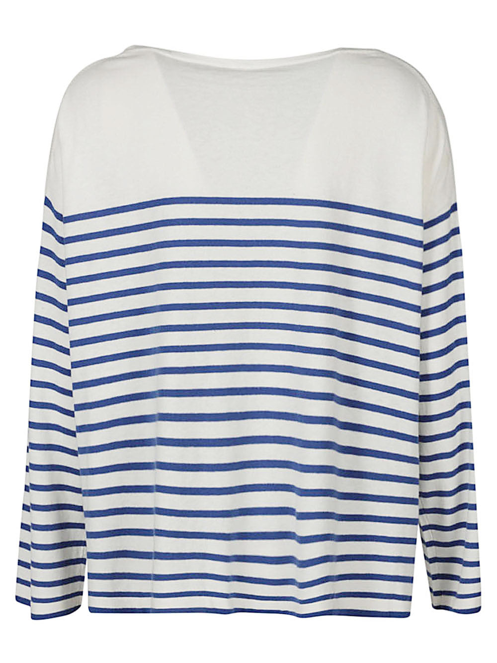 Ct Plage Striped cotton blend pullover - view 2