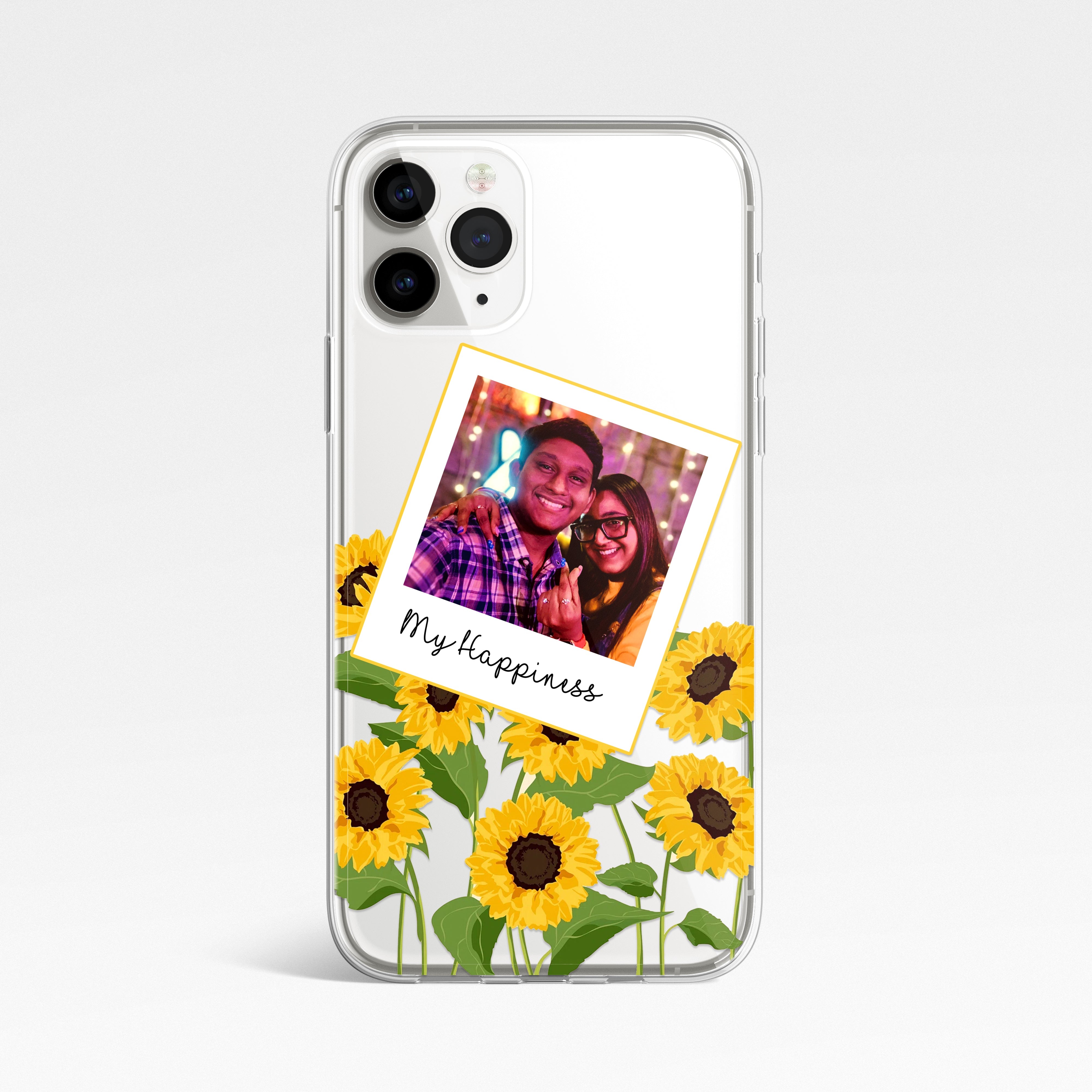 Casebasket Sunny Memories Polaroid Frame Transparent Silicone Cover