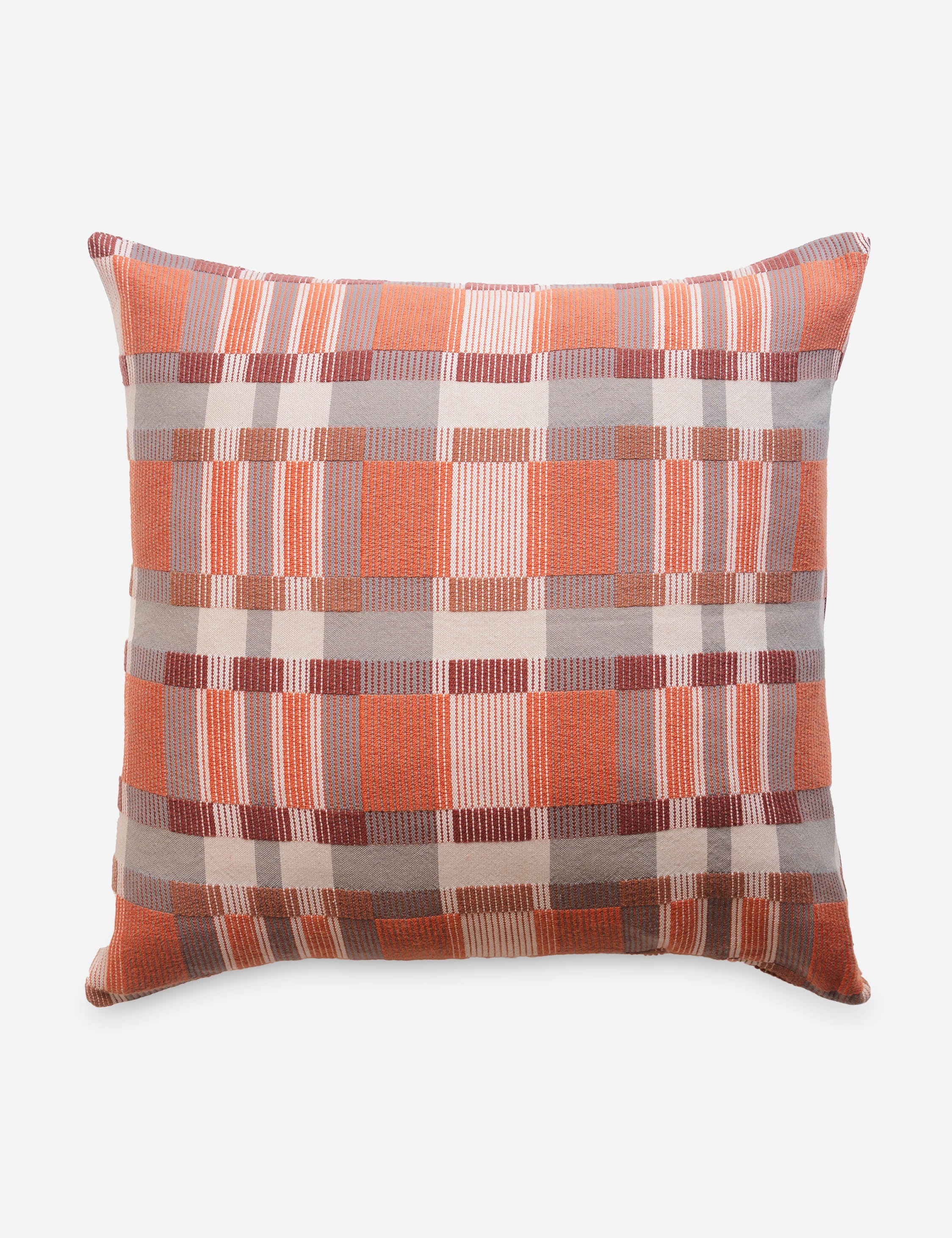 Lulu and Georgia Skipping Block Pillow by Mungo