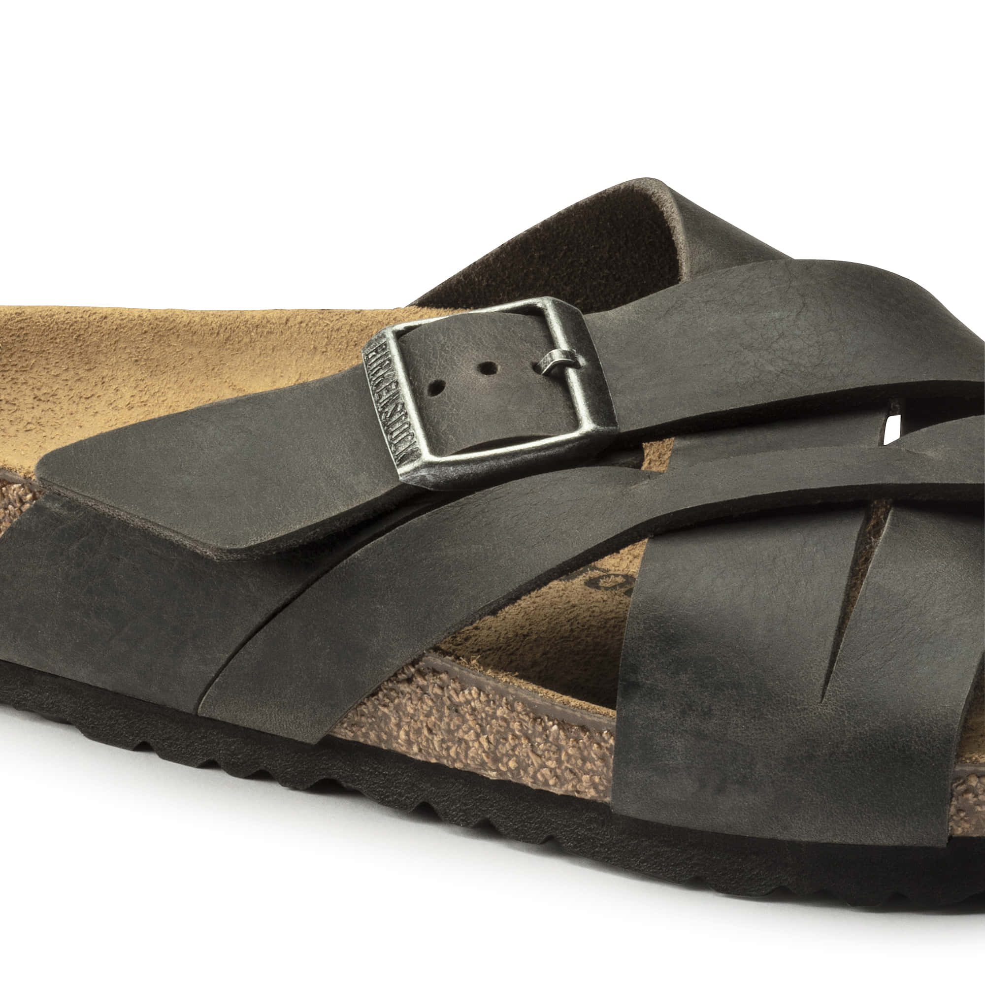 Birkenstock Lugano Oiled Leather – Gray Gray/Camberra Iron - view 5