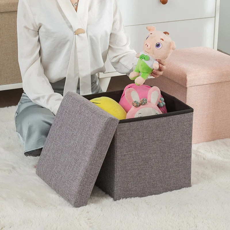 Catterton Foldable Storage Stool - view 2