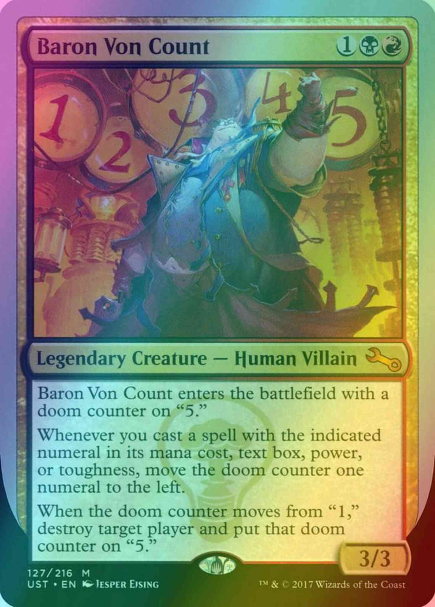 Magic Baron Von Count [127] [Unstable] [Foil]