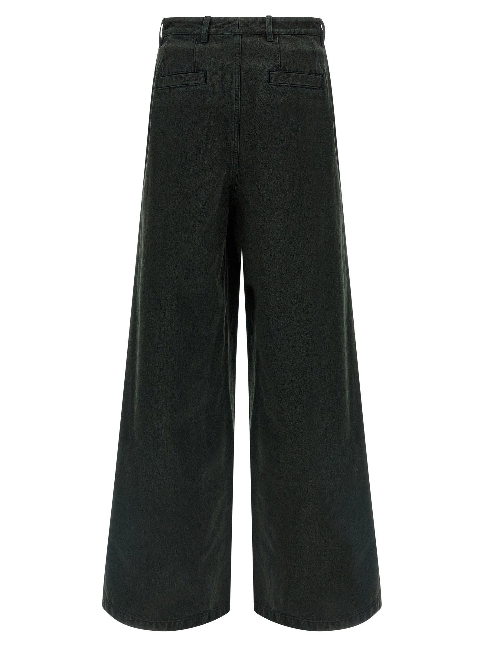 Dries Van Noten Velvet Insert Jeans – 100% cotton - view 2