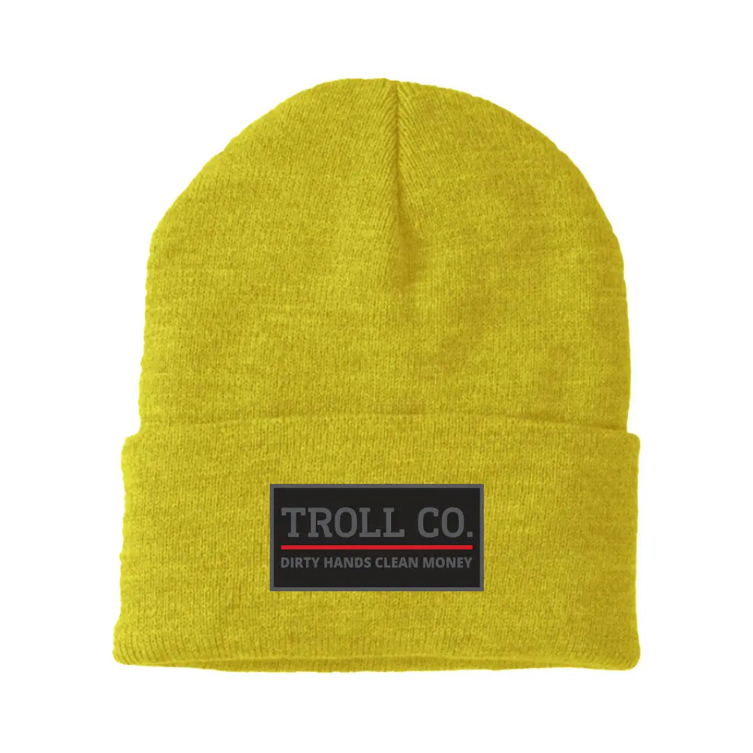 Troll co beanie – Radial Troll Co. Beanie – Safety Yellow