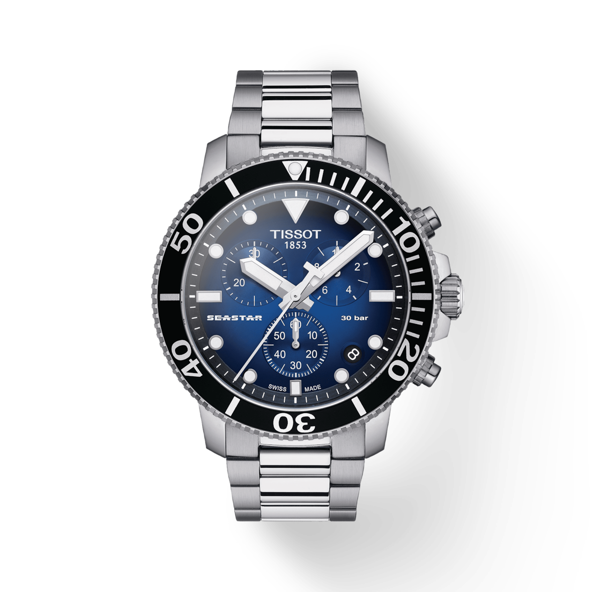 Tissot T-Sport Black & Blue Dial Men 45.5mm T1204171104101 - view 2