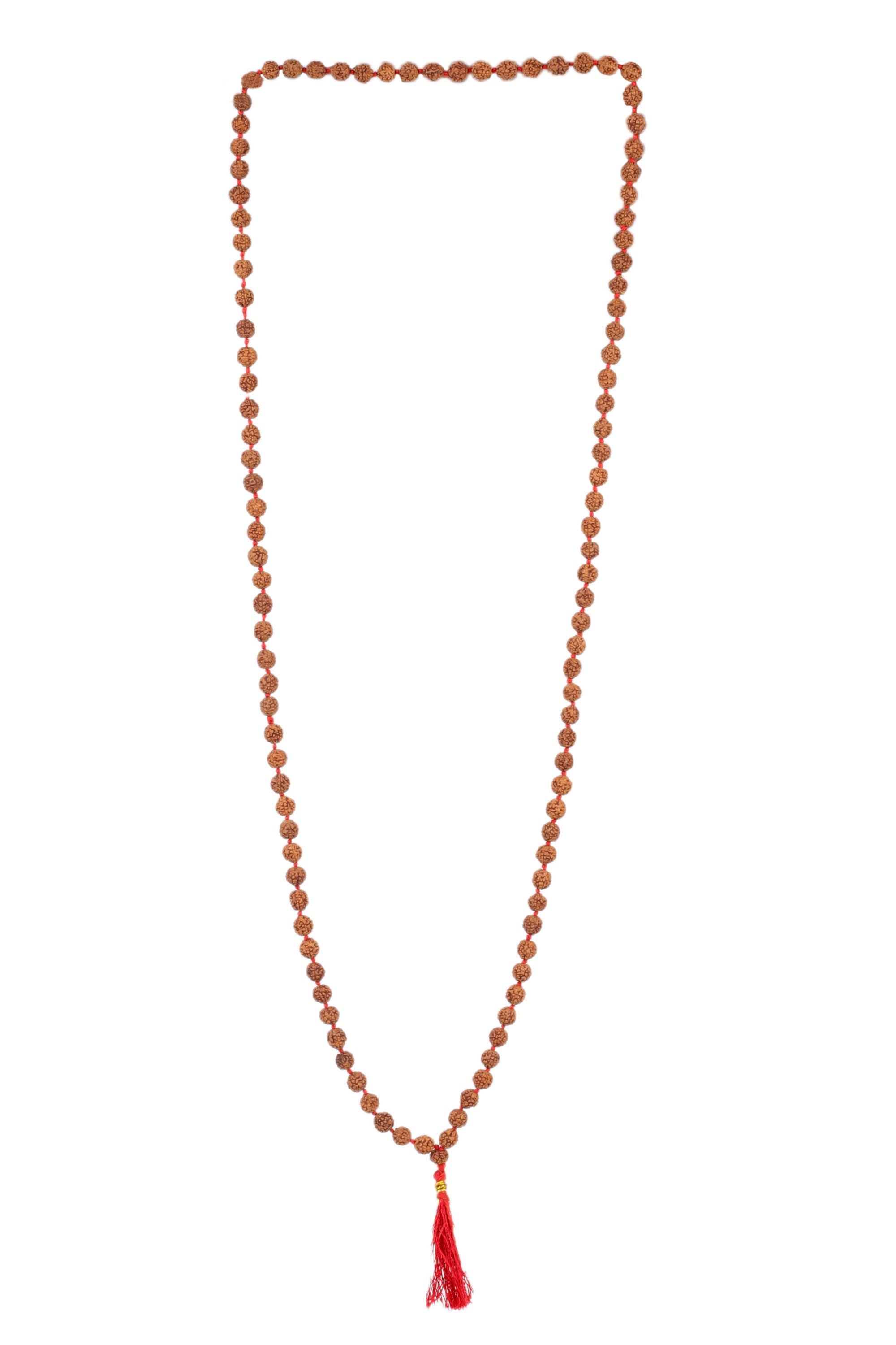 Studio Vaidik Chaitanya 5 mukhi Rudraksha Mala- 8 mm beads - view 3