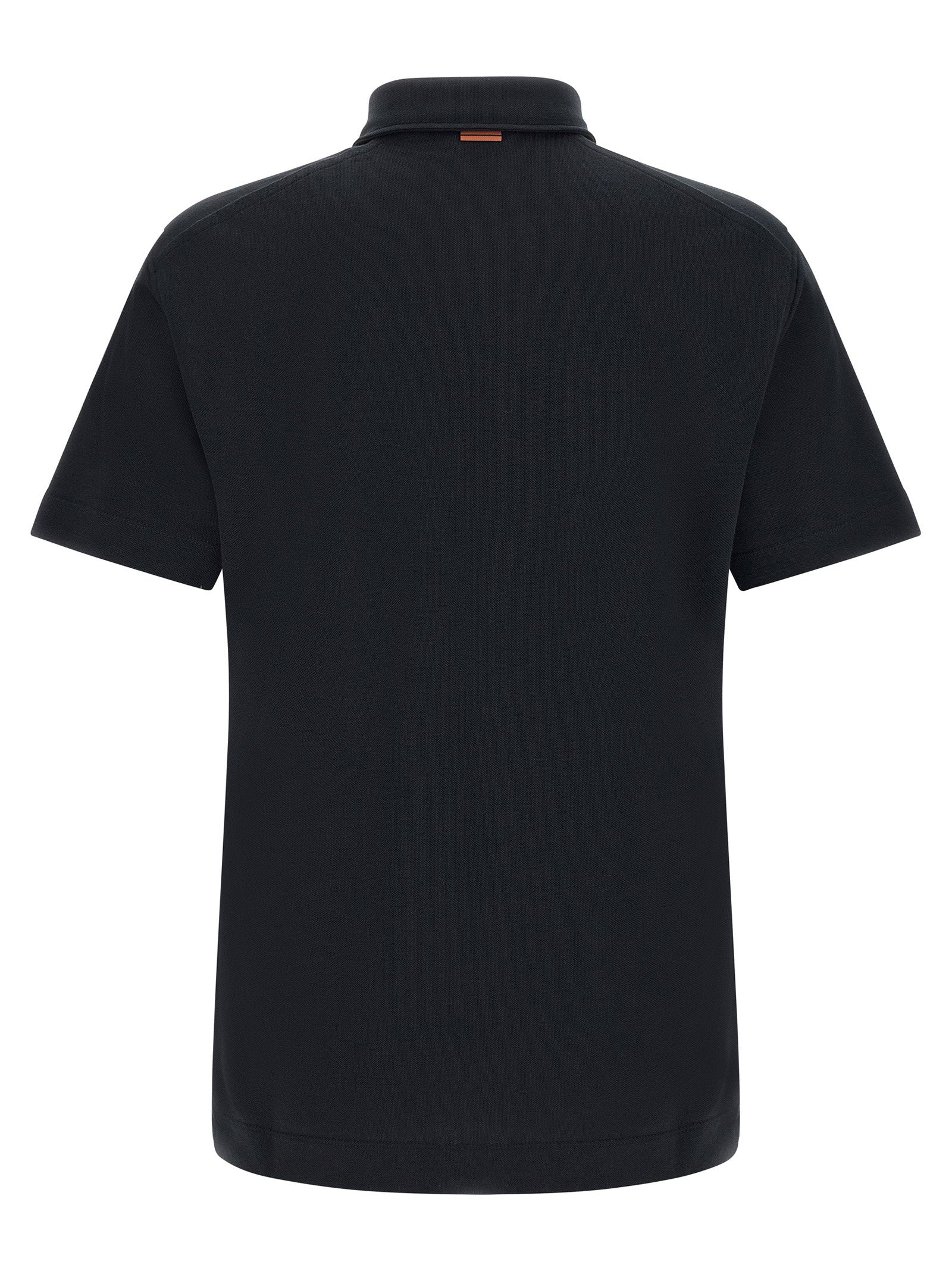 Zegna Polo Shirt With Pocket – 100% cotton - view 2