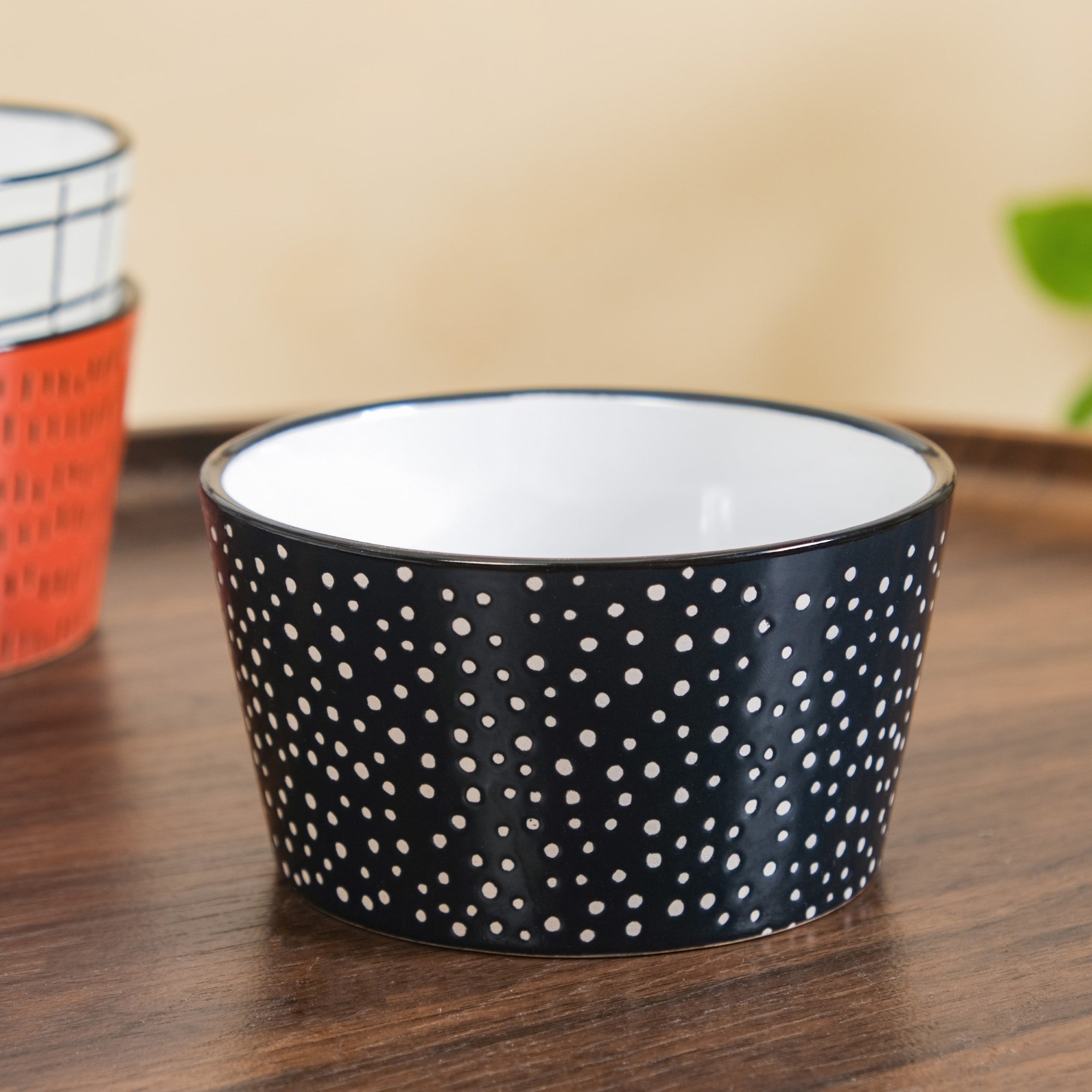 Nestasia Sienna Ceramic Bowl For Snacks Set Of 4 400ml - view 8