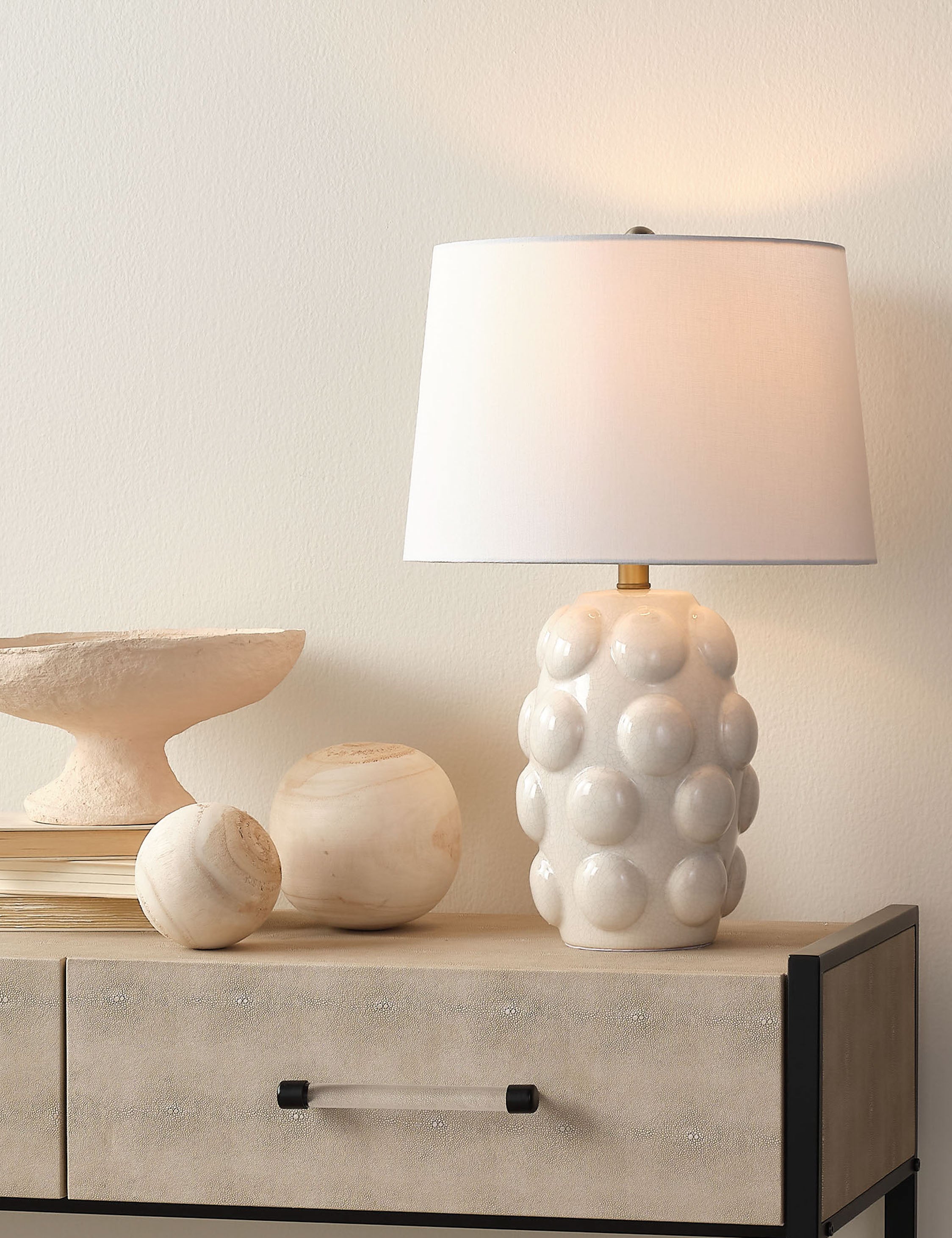 Lulu and Georgia Marceline Table Lamp – Cream - view 2