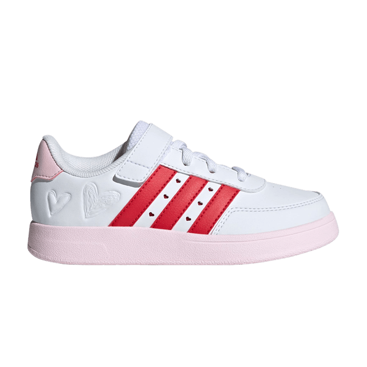 Breaknet 2 0 – adidas Breaknet 2.0 Strap Cloud White Better Scarlet Clear Pink (GS)