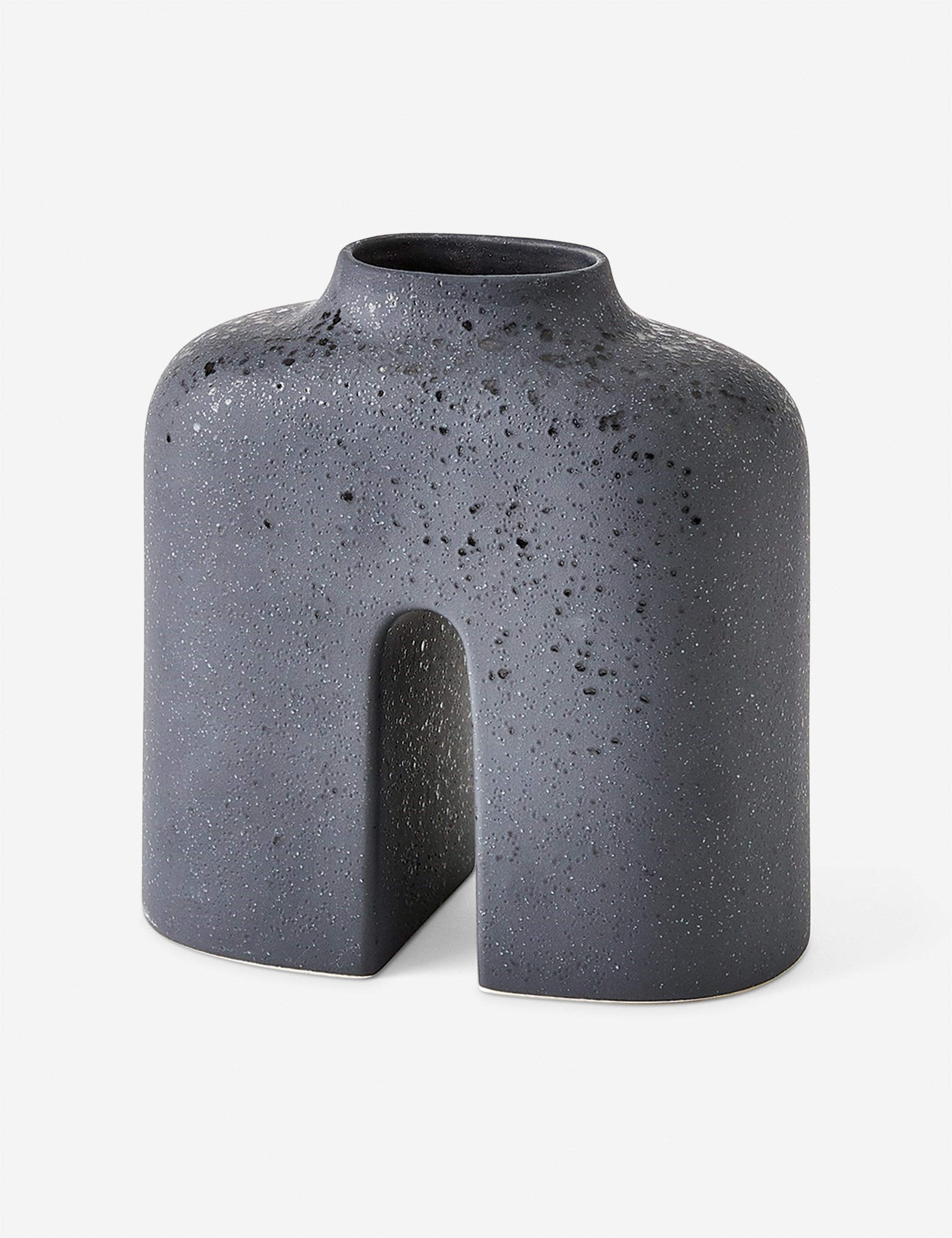 Lulu and Georgia Amir Decorative Vase – Black