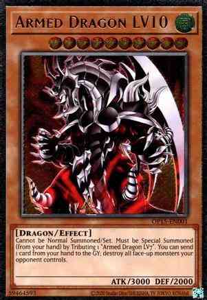 Yu-Gi-Oh! Armed Dragon LV10 - OP15-EN001 - Ultimate Rare - Unlimited