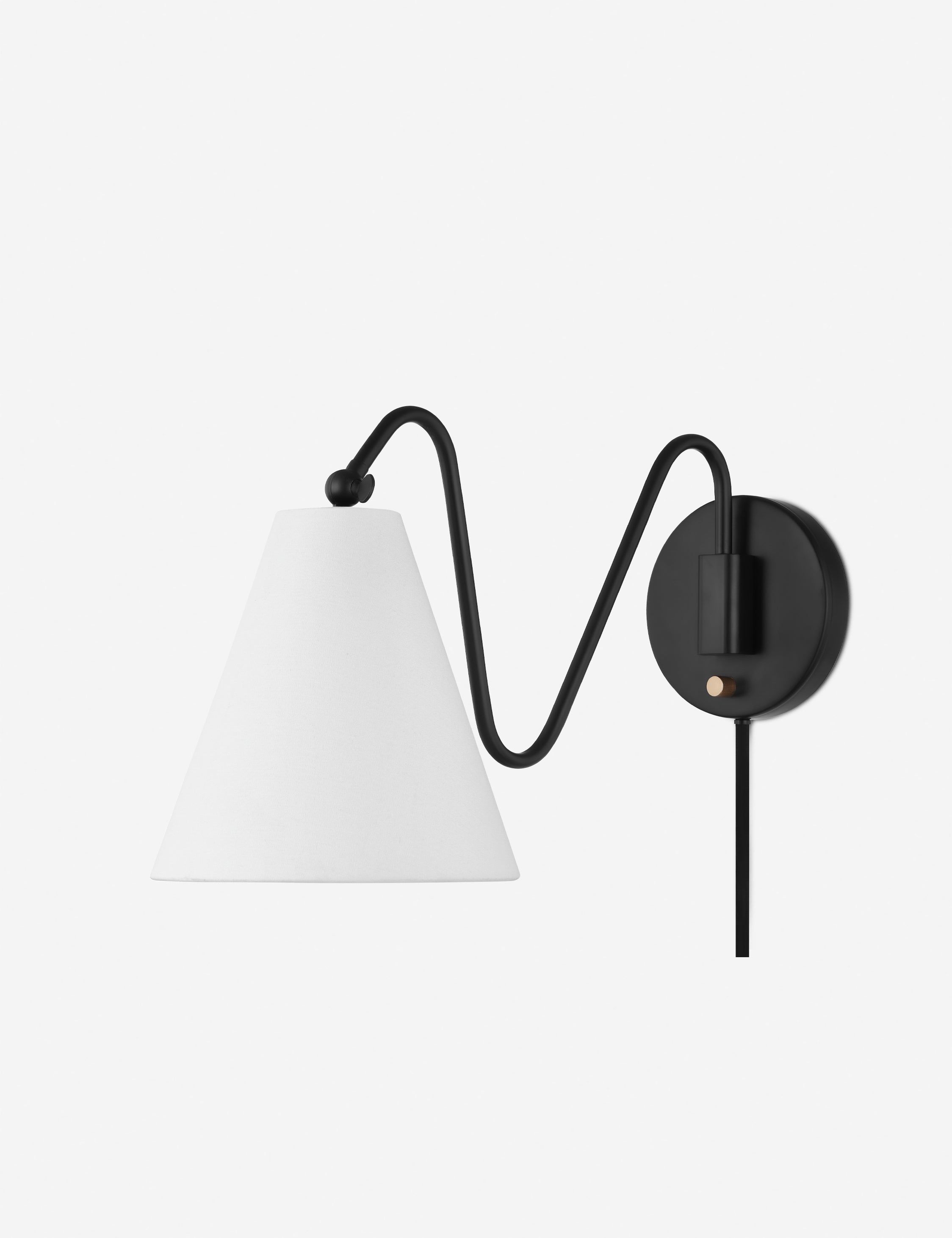 Lulu and Georgia Dellon Single Plug-In Sconce - view 2