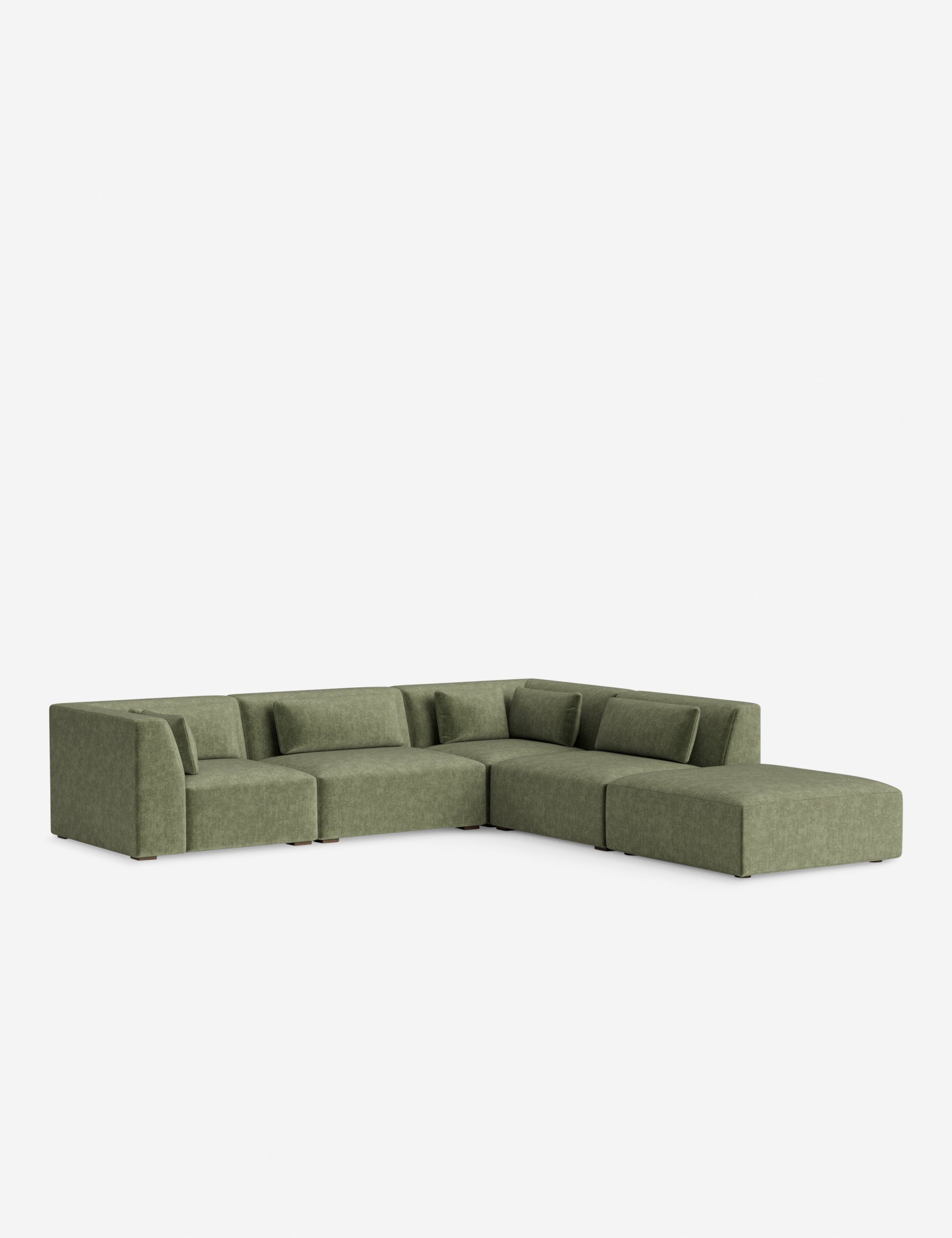 Lulu and Georgia Koh Modular Sectional Sofa With Ottoman - view 135
