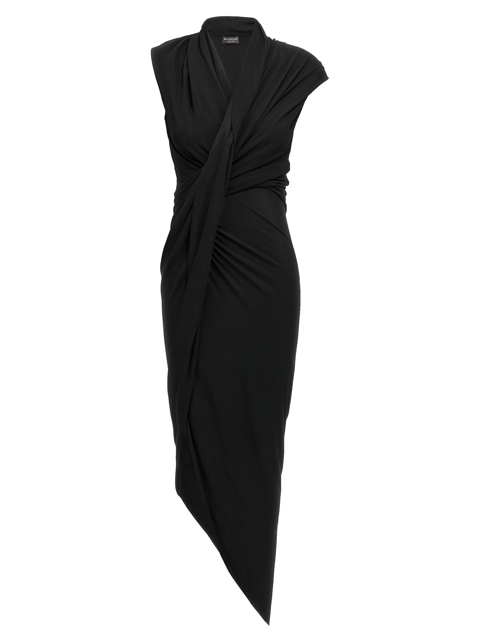 Balenciaga Draped Dress – 92% viscose, 8% elastane