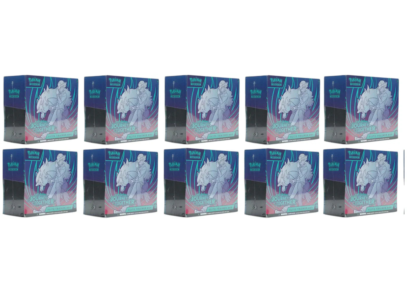 Scarlet violet journey – 2025 Pokémon Scarlet & Violet Journey Together Elite Trainer Box 10x Lot