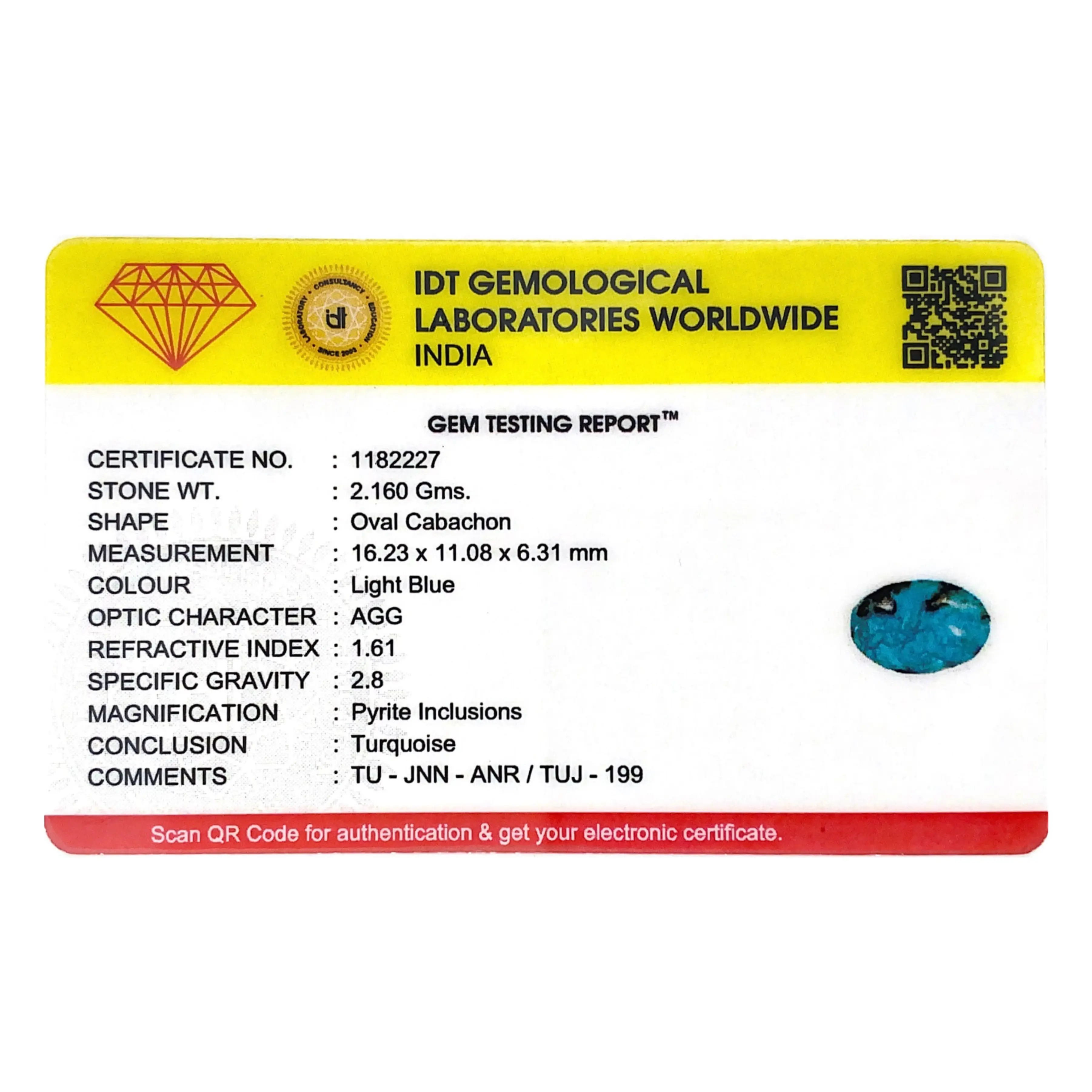 Pramogh Irani Firoza - 10.8 Carat - view 4
