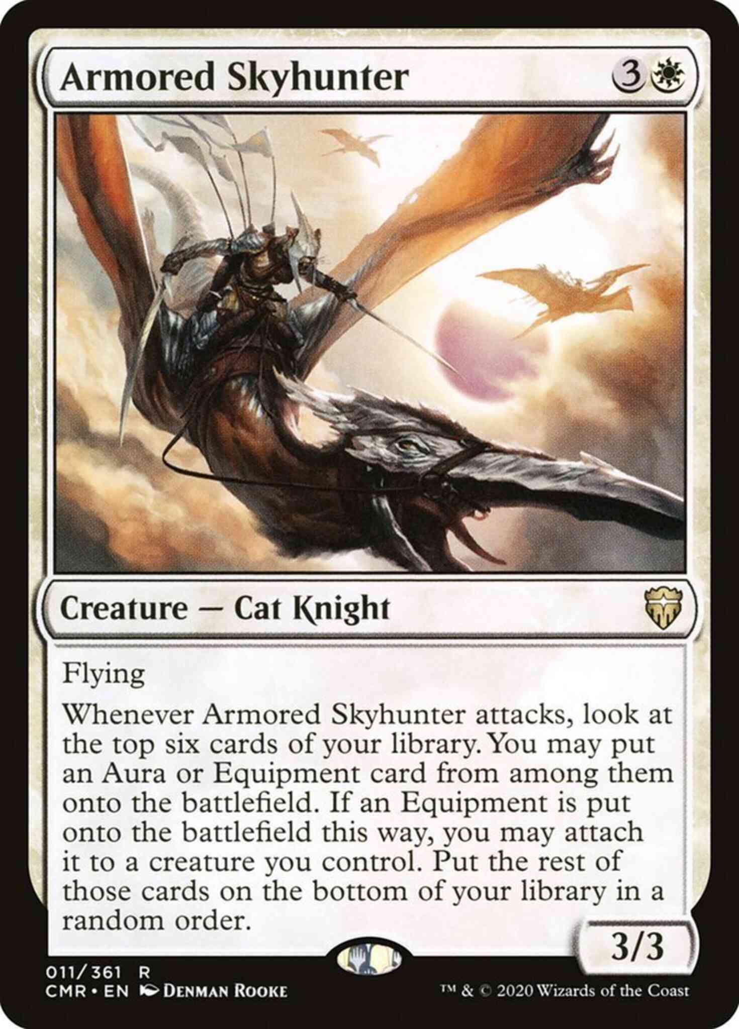 Armored skyhunter 11 – Magic Armored Skyhunter [11] [Commander Legends] [Non-Foil]