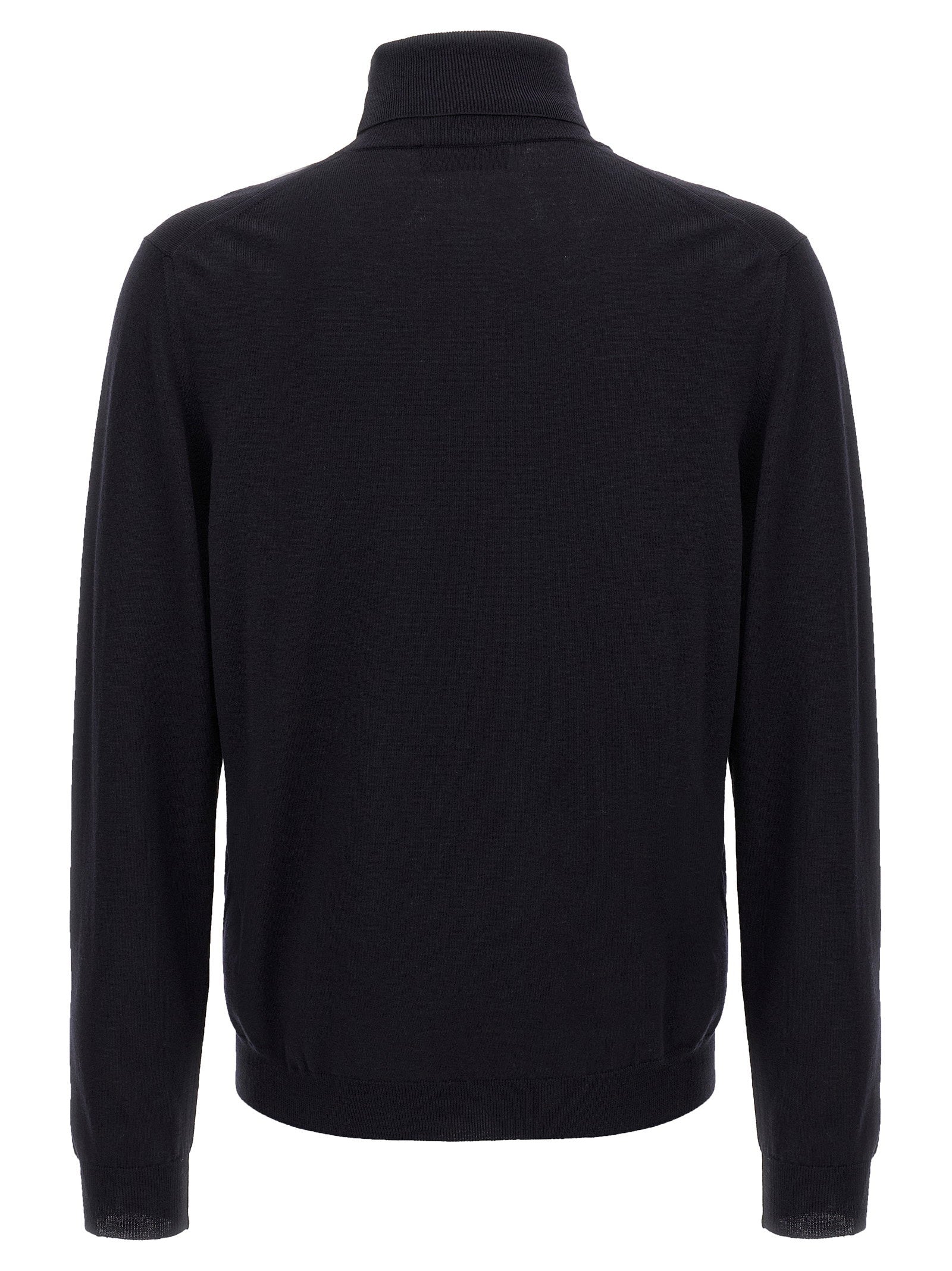 Zanone Wool Turtleneck Sweater - view 2