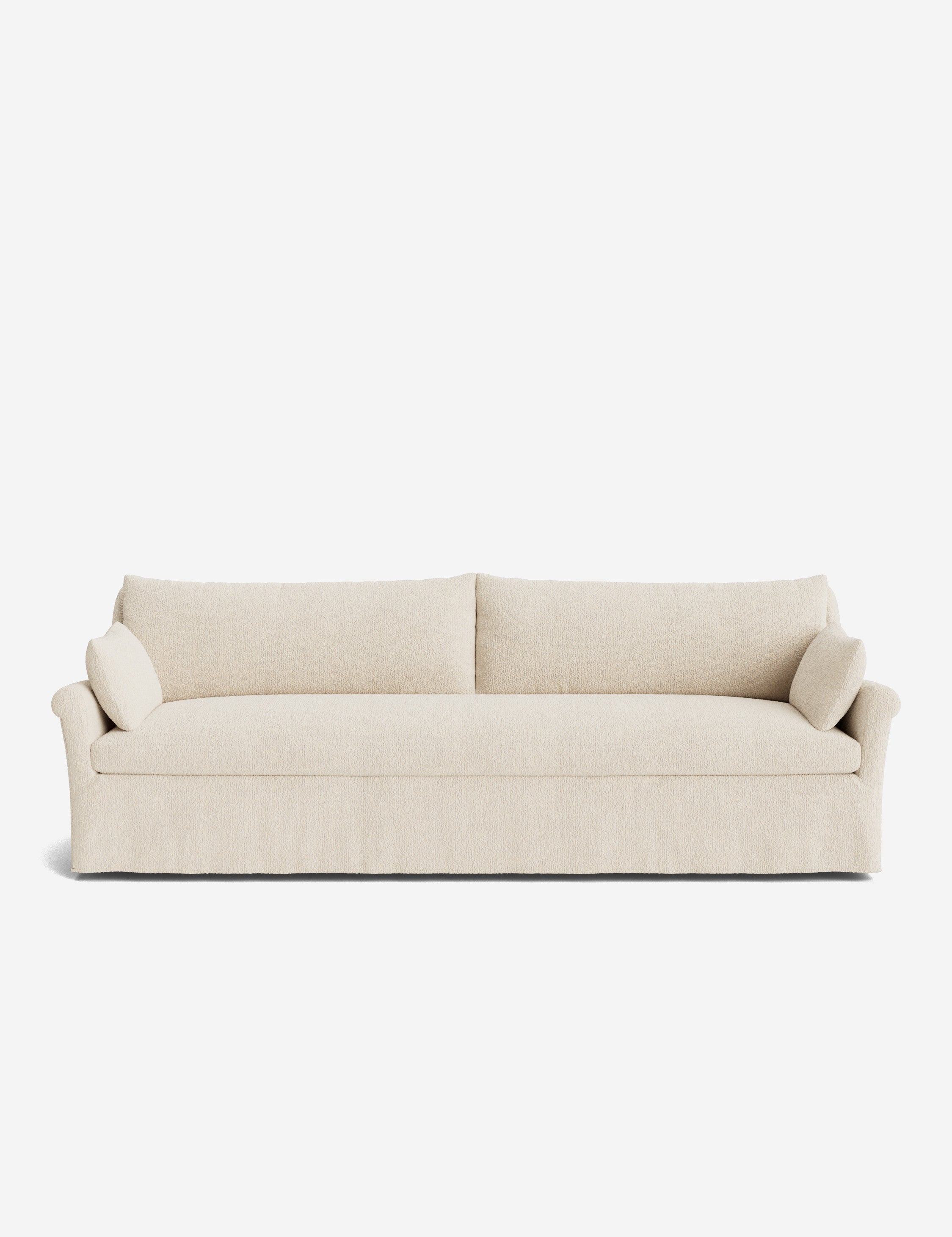 Lulu and Georgia Portola Rolled Arm Slipcover Sofa - view 201