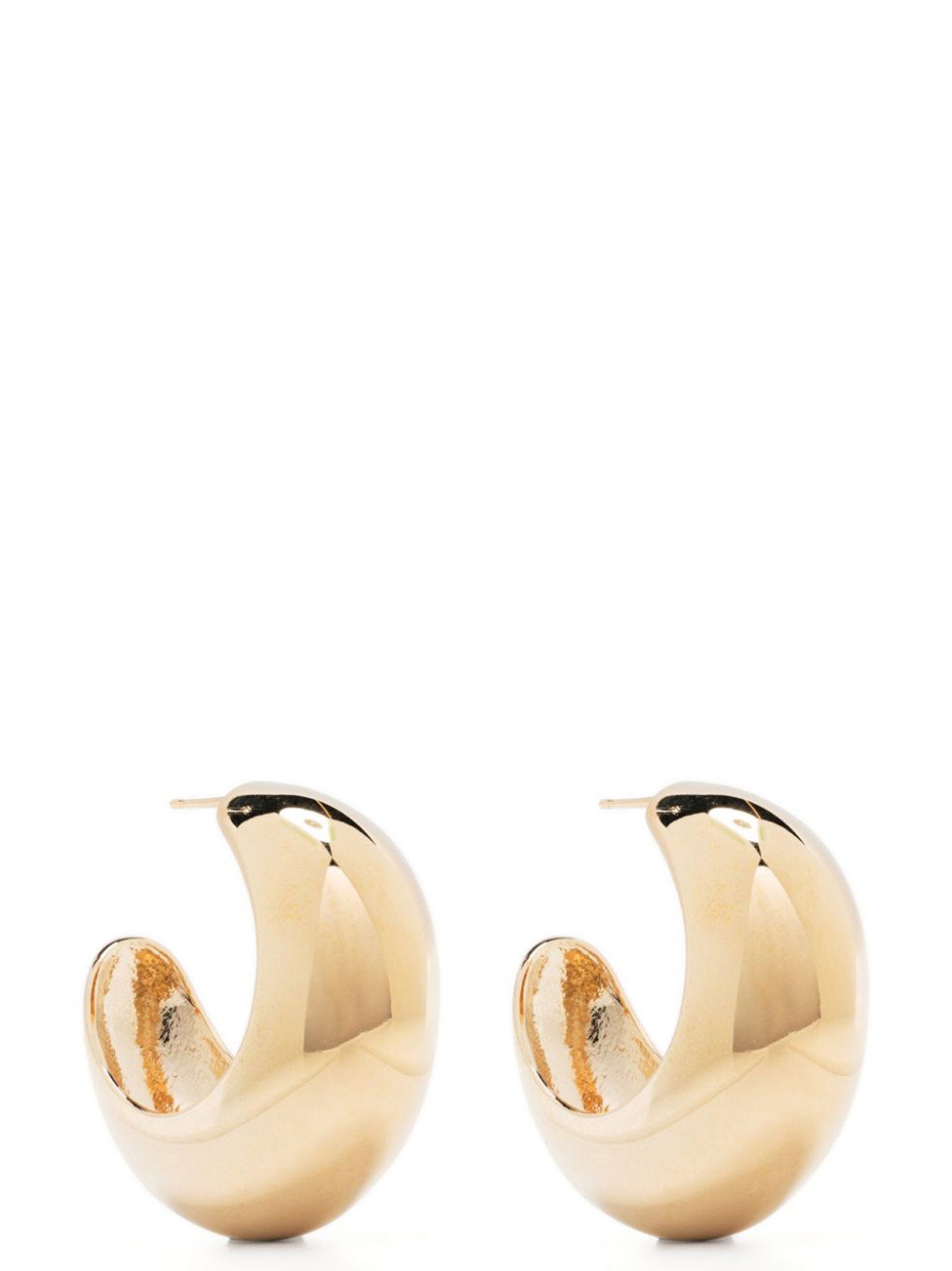 Isabel Marant Shiny Crescent Earrings – 100% laiton
