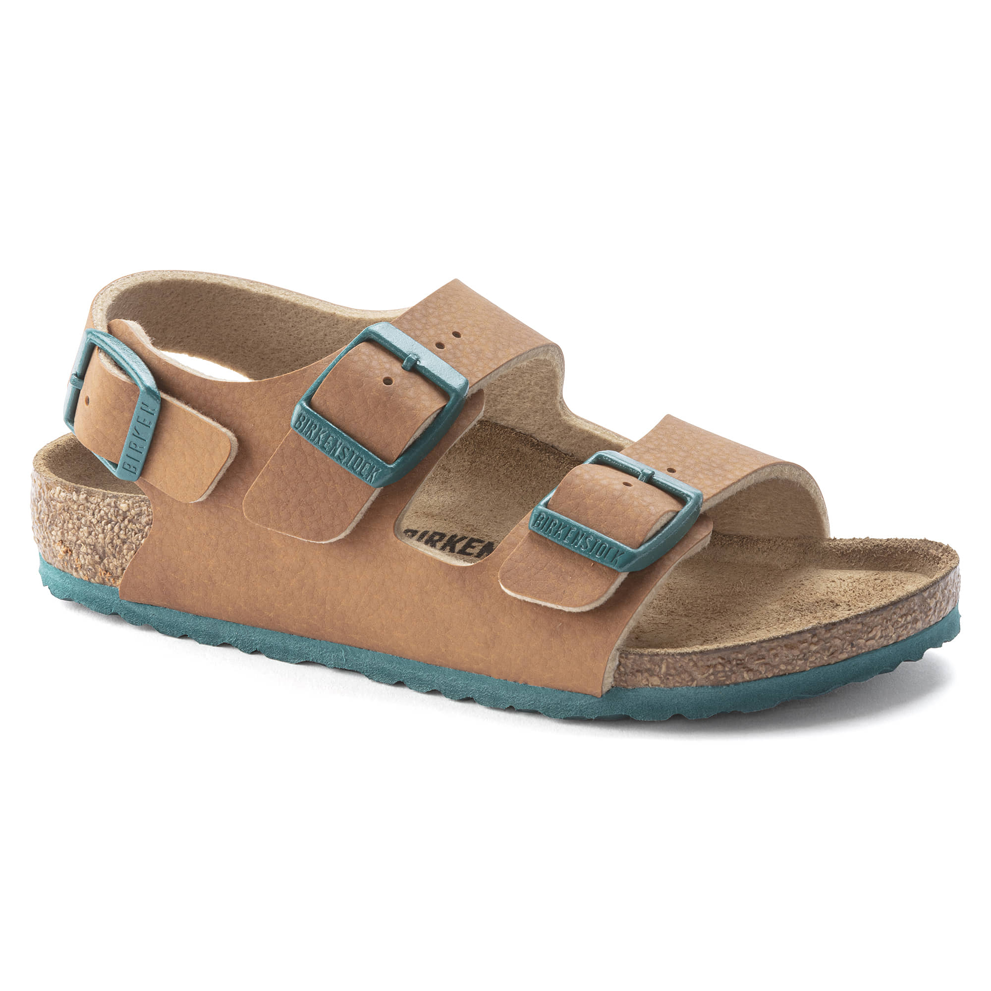 Birkenstock Milano Kids Birko-Flor – Brown Brown/Ginger Brown - view 6