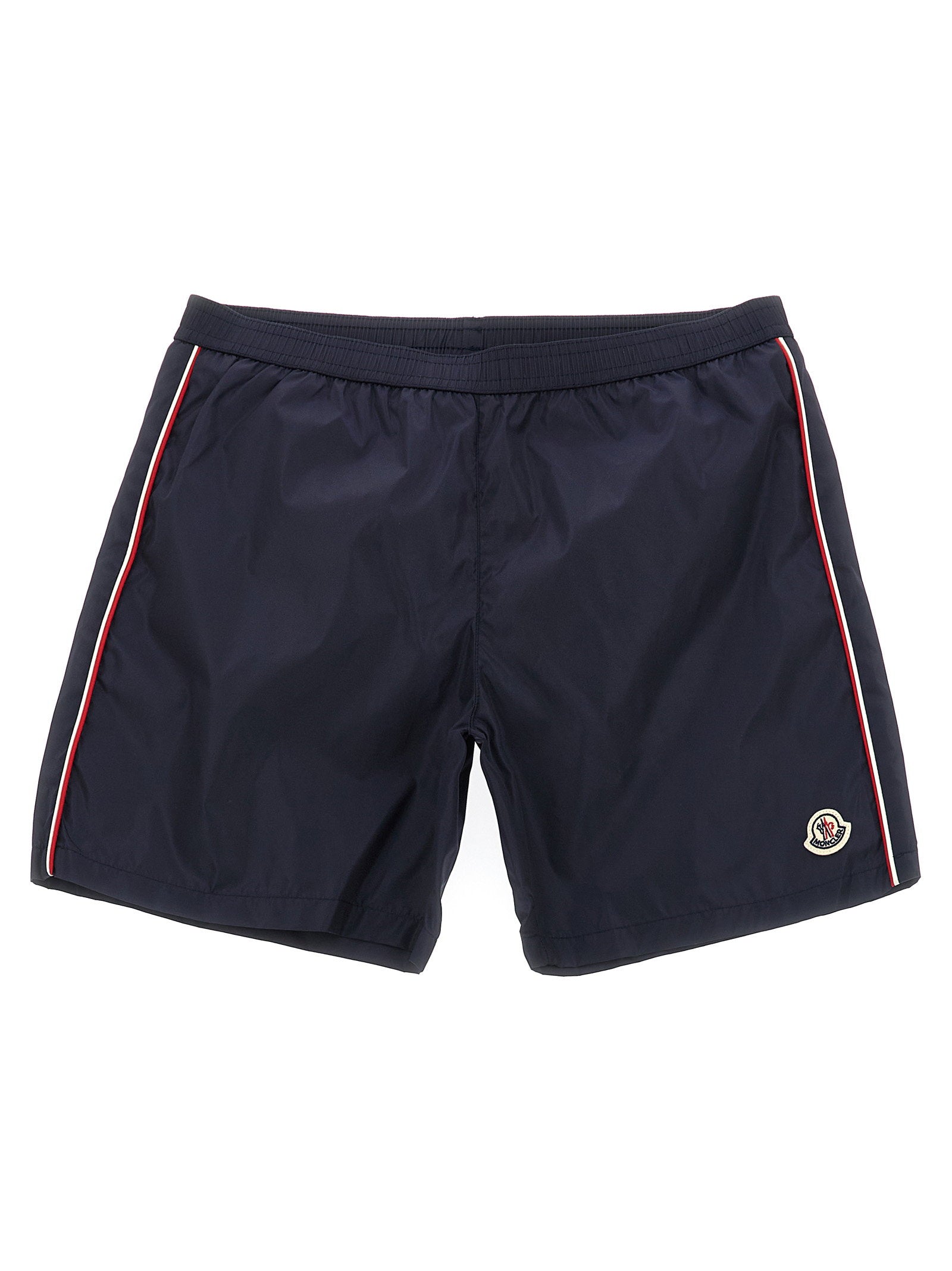 Moncler Enfant Tricolor Trim Swimsuit – 100% polyamide