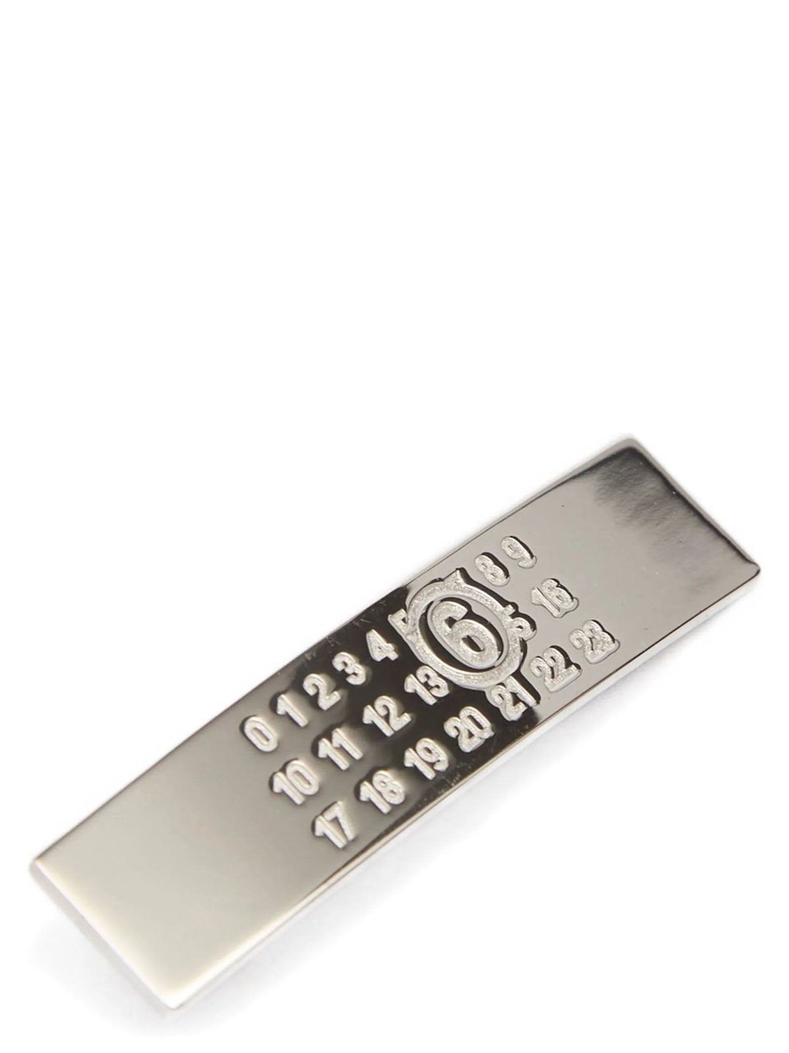 Mm6 Maison Margiela Numeric Hair Clip – 100% brass