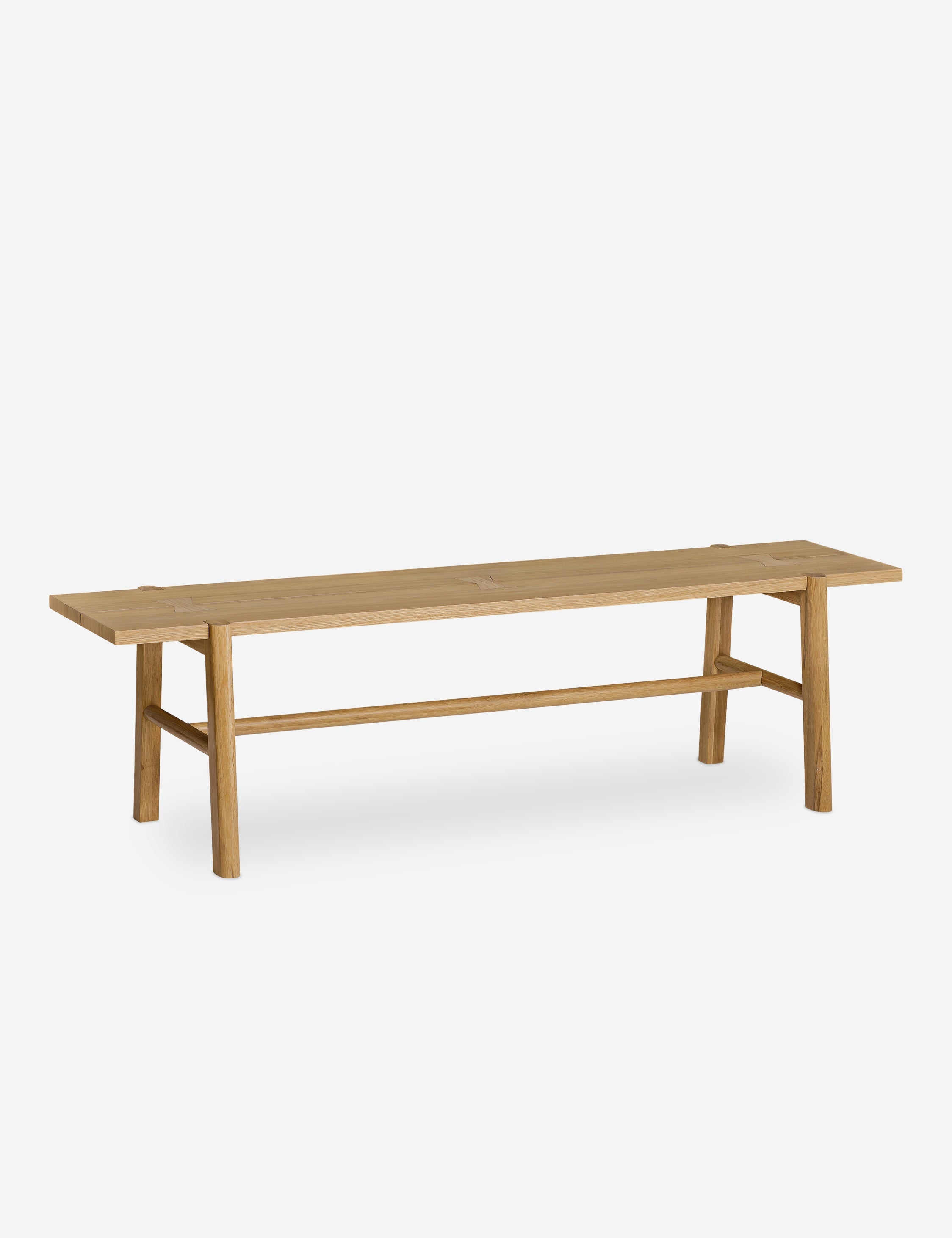 Lulu and Georgia Hendon Dining Bench – Natural