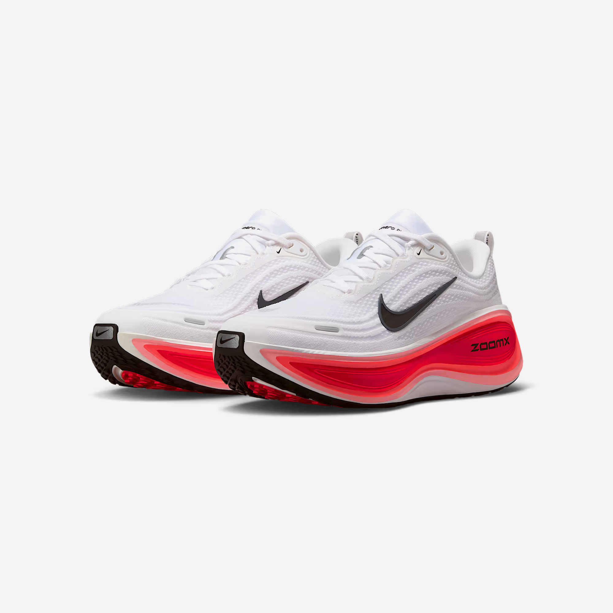 Nike Vomero Plus White/Bright Crimson/Metallic Silver/Black - view 2