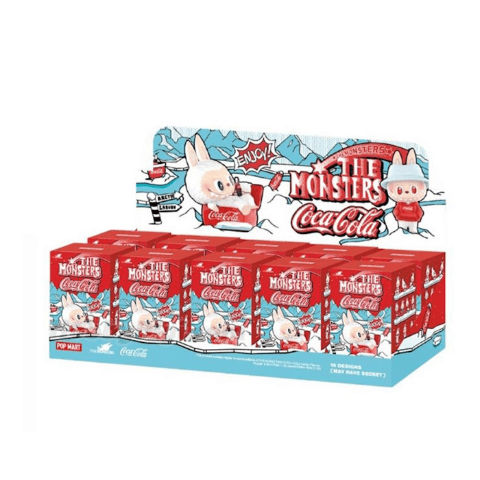 HYPE ELIXIR Pop Mart The Monsters Labubu Coca-Cola Series Sealed Case (10 Blind Box)