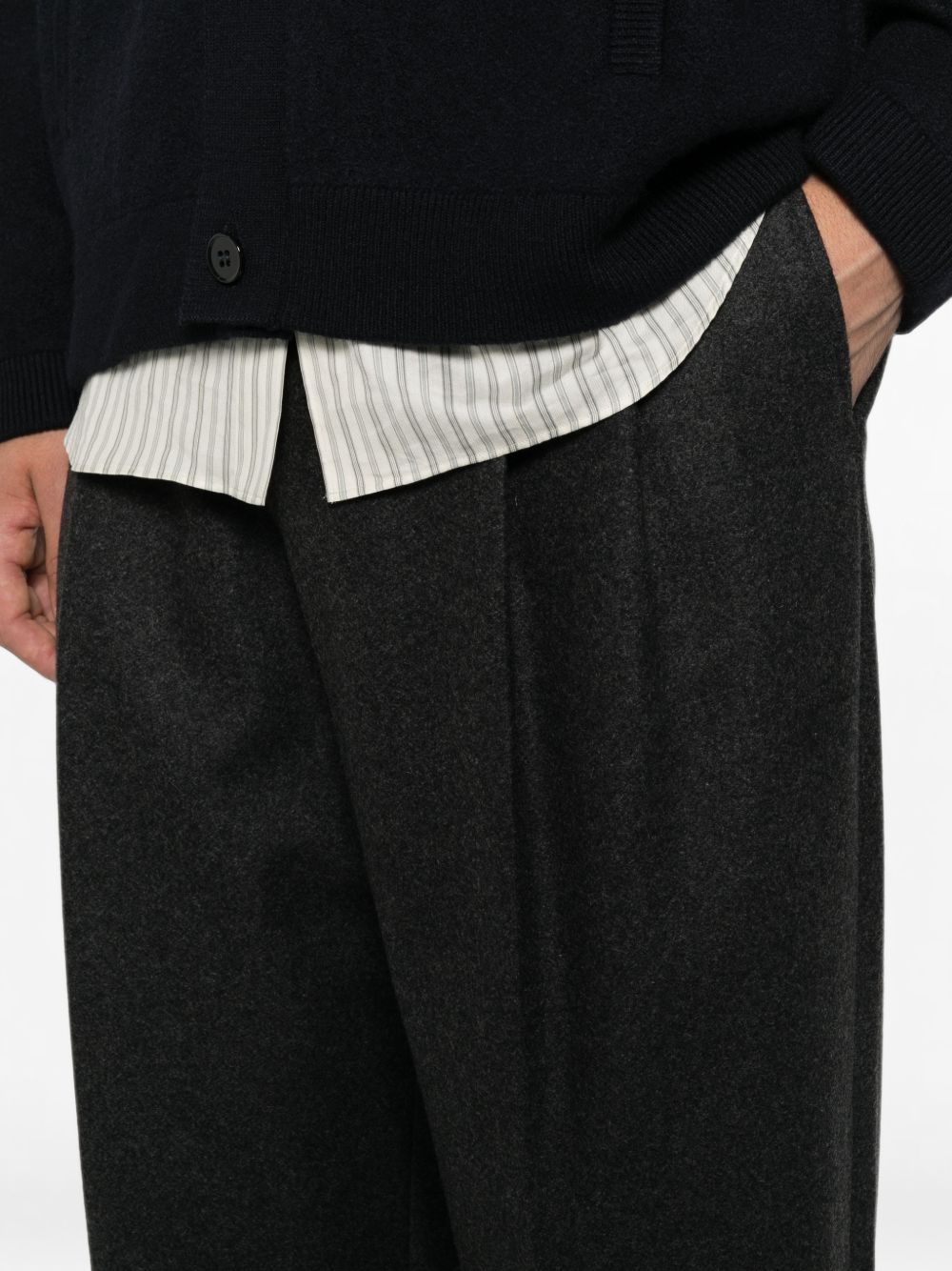 Emporio Armani Trousers GREY - view 4