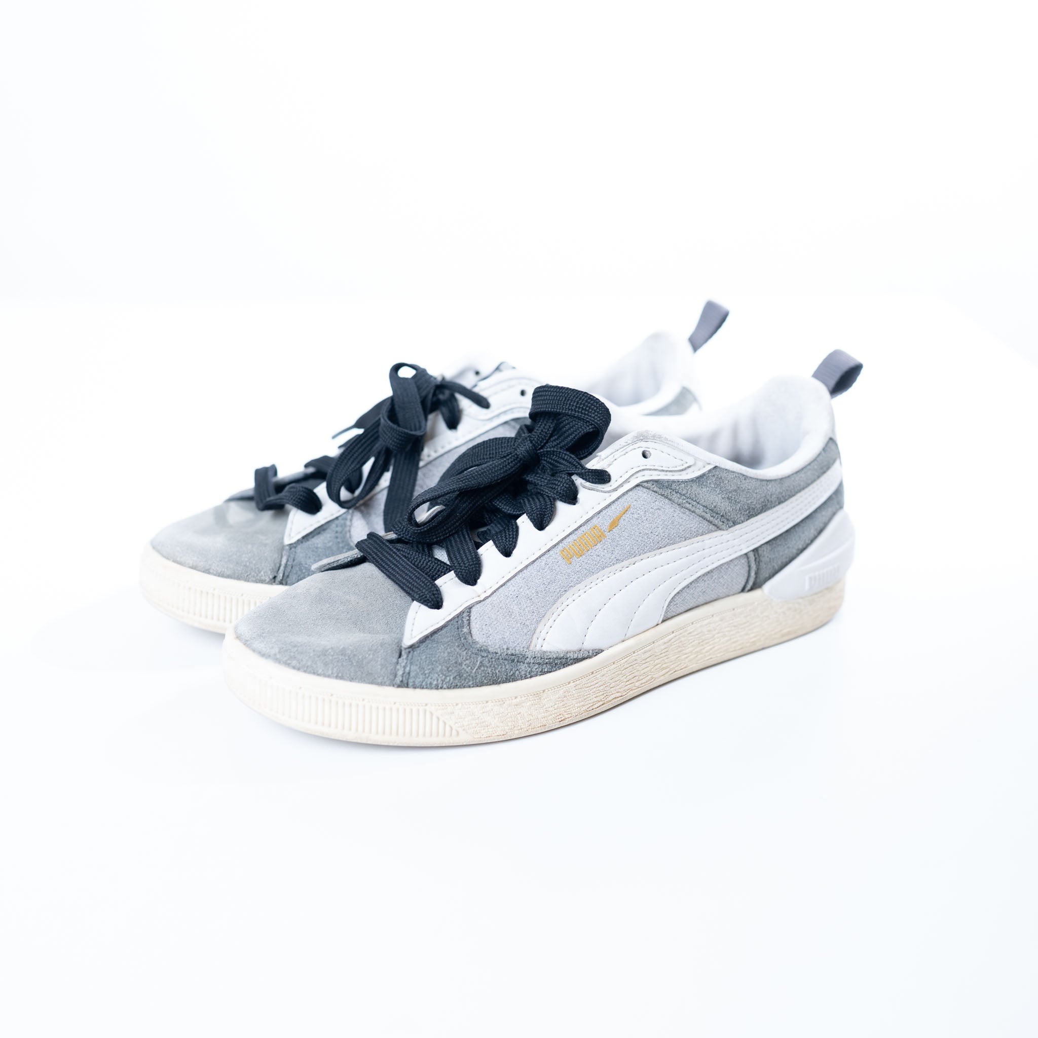 Puma Grey Leather WTFormstripe2 Sneakers - view 2