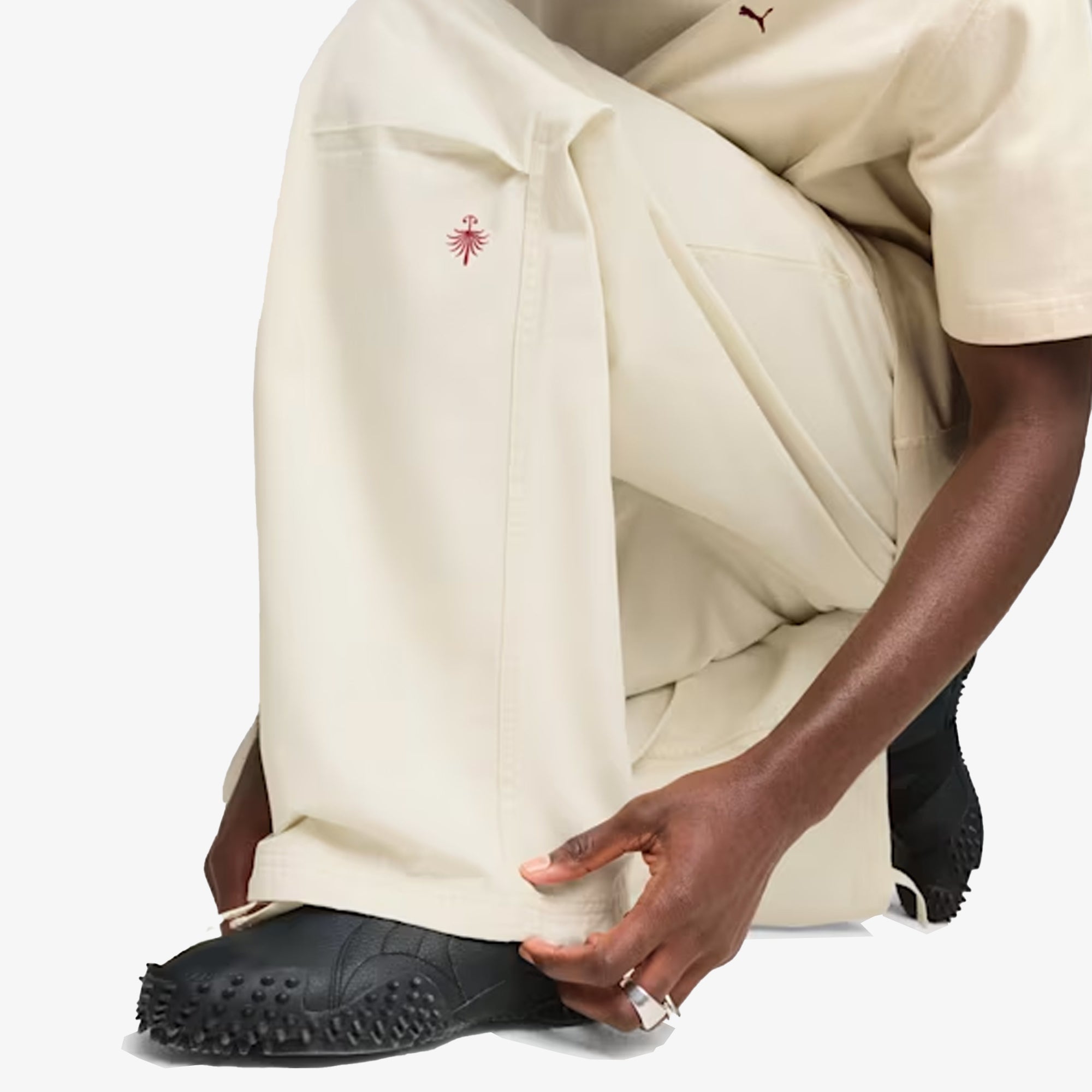 Puma | PALAIS ARTISAN PANTS { ALPINE SNOW - view 5