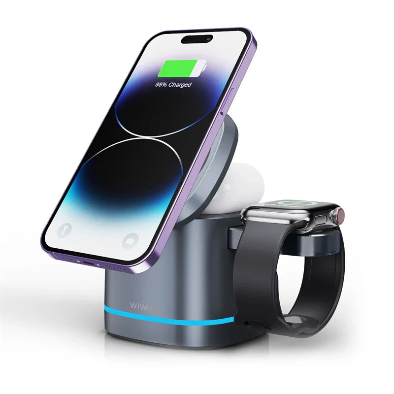 Million Cases FlowCharge Cube Trio Wireless Charging Station - view 2