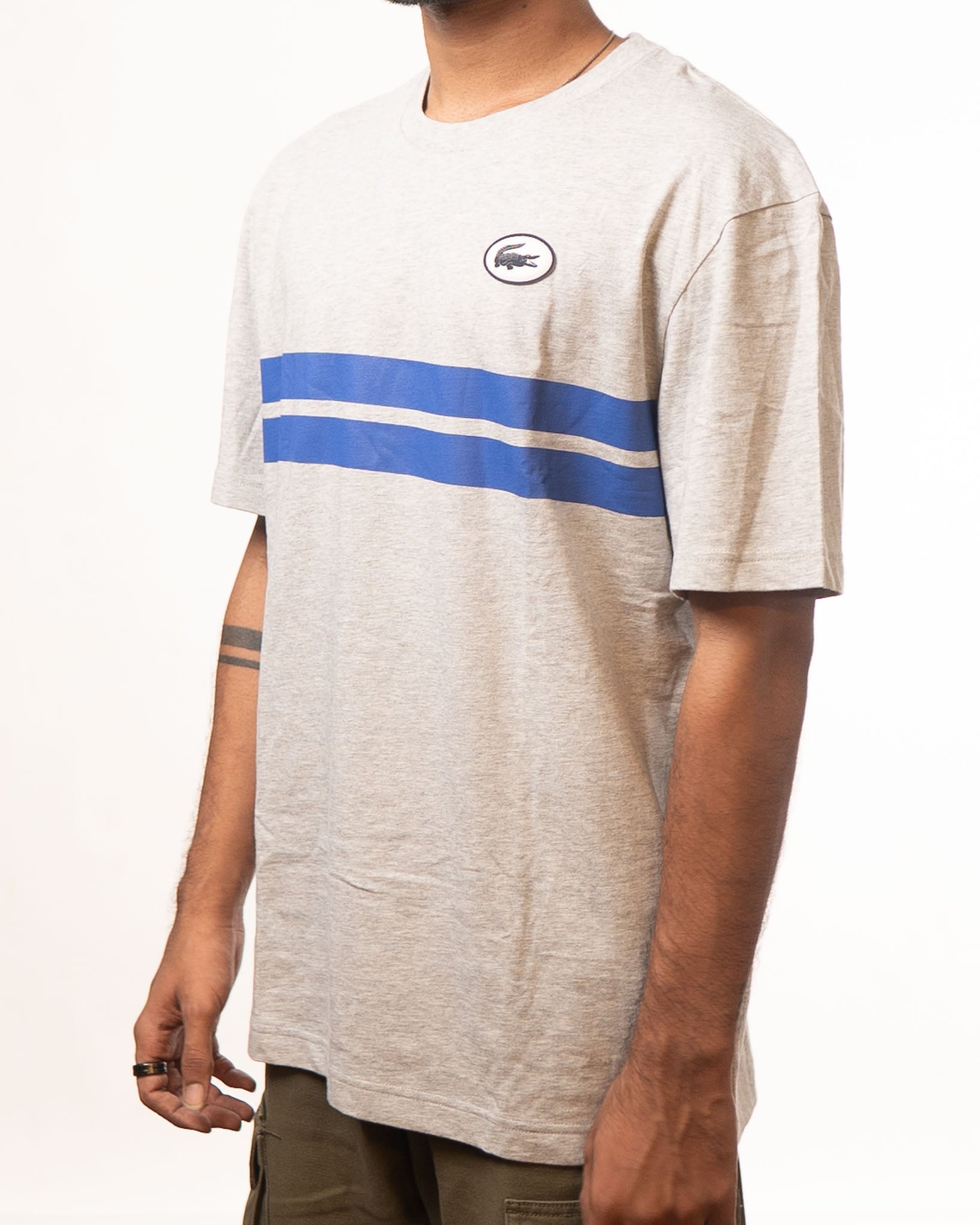 Lacoste Grey Crewneck Tshirt - view 2