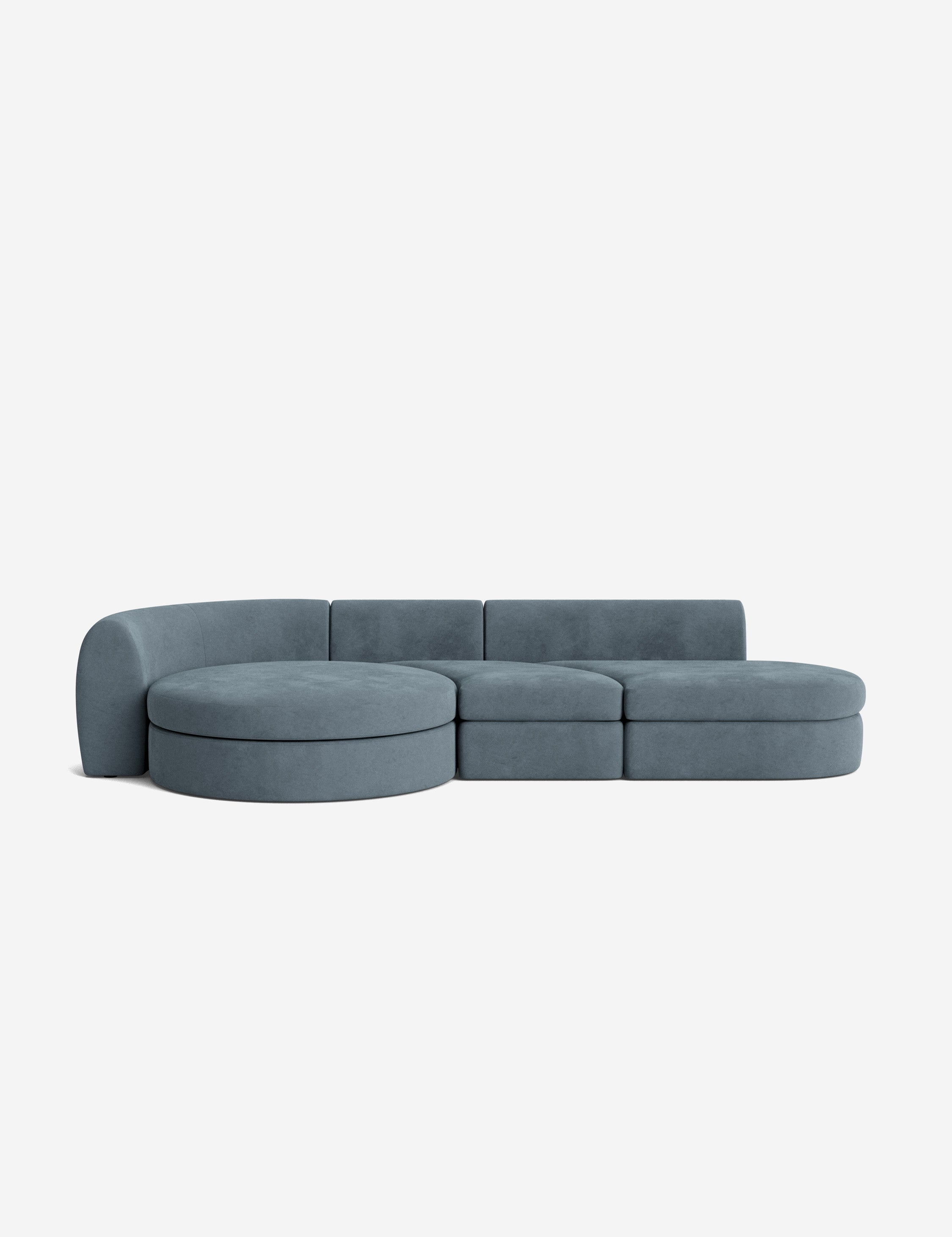 Lulu and Georgia Buckley Modular Chaise Sectional Sofa - view 104