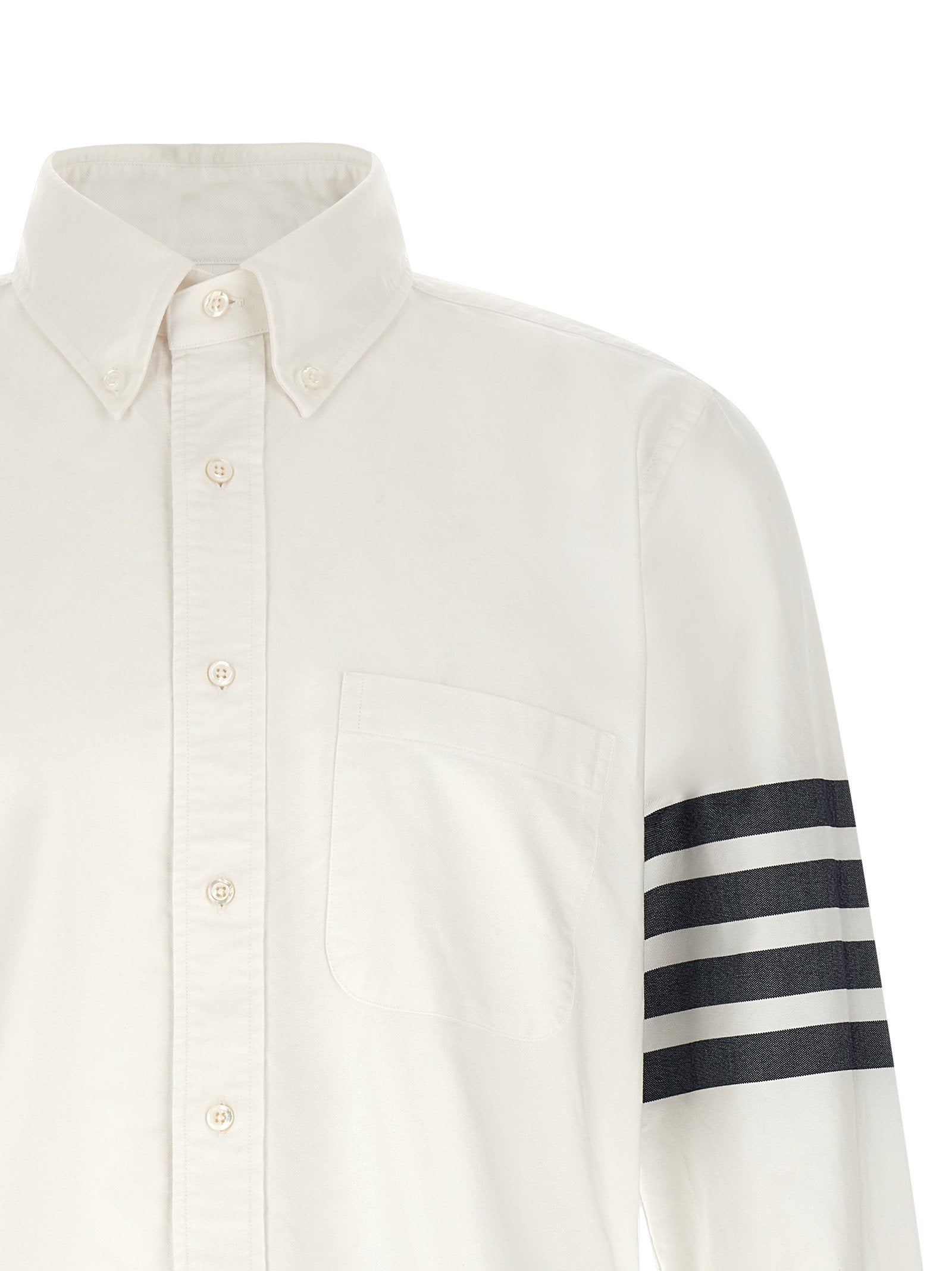 Thom Browne 4bar Shirt – 100% cotton - view 3