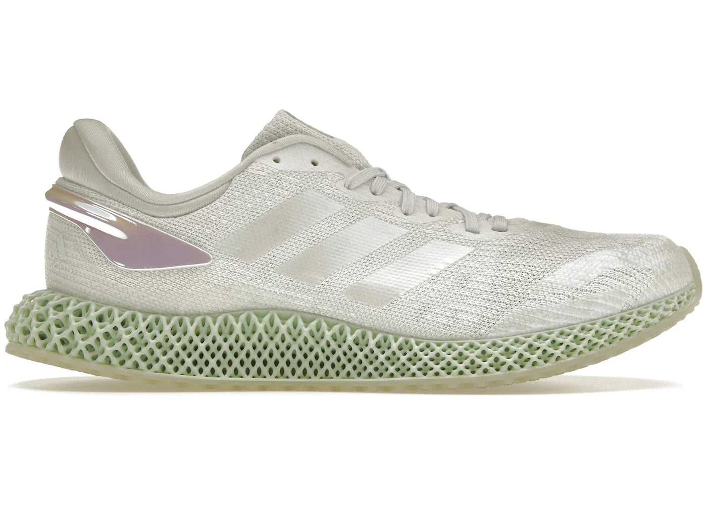 adidas 4D Run 1.0 Triple White - view 2