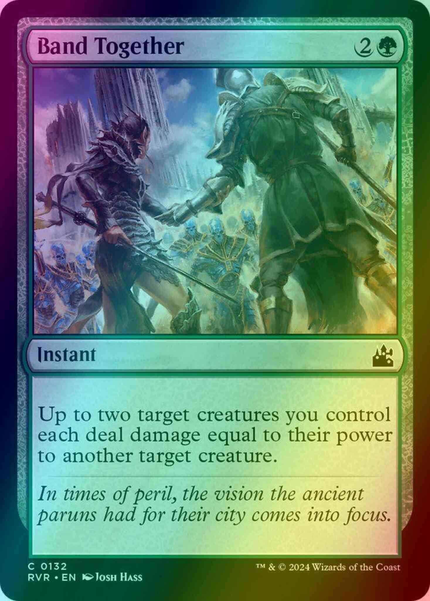 Band together 132 – Magic Band Together [132] [Ravnica Remastered] [Foil]
