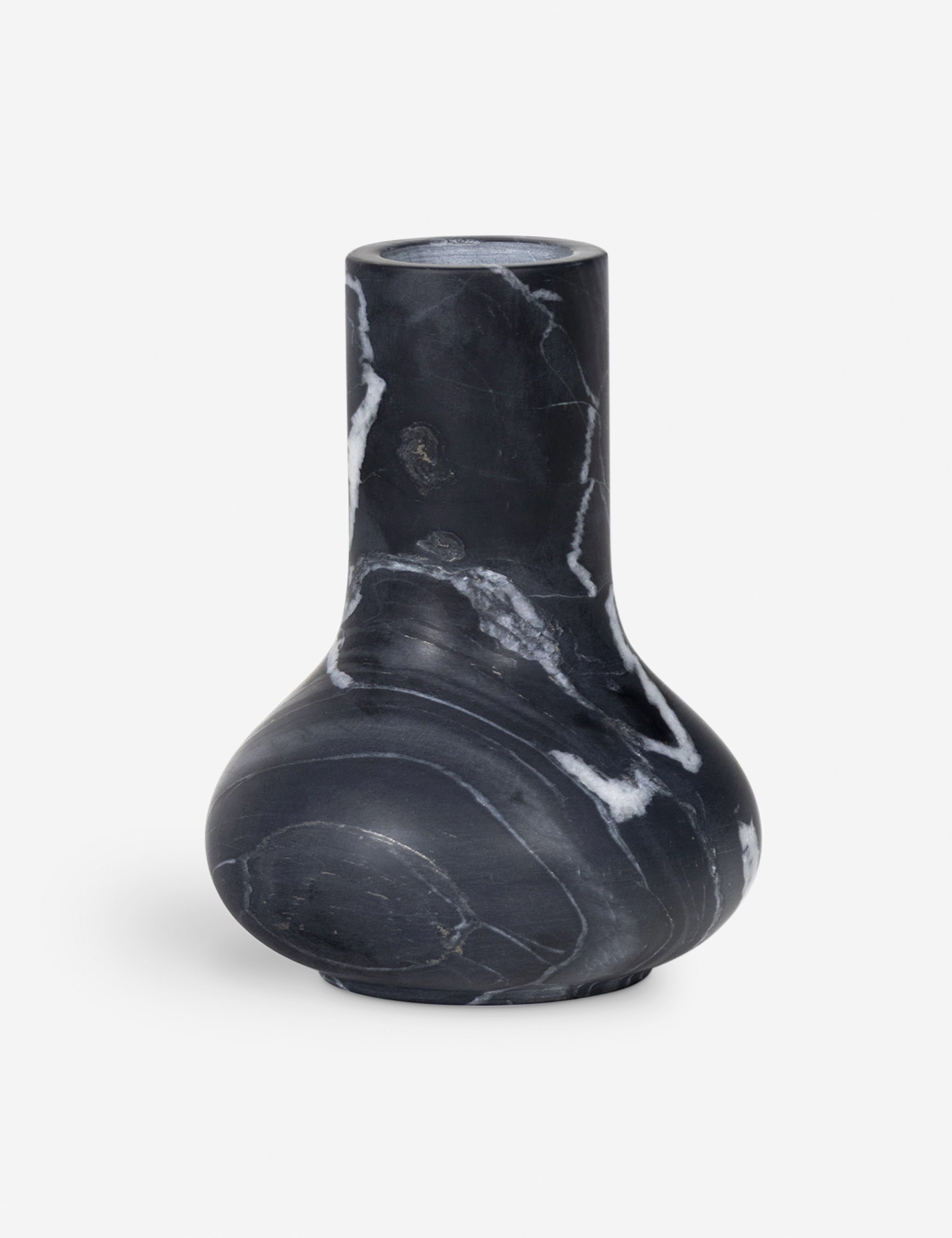Lulu and Georgia Jasper Marble Vase by Regina Andrew - view 2