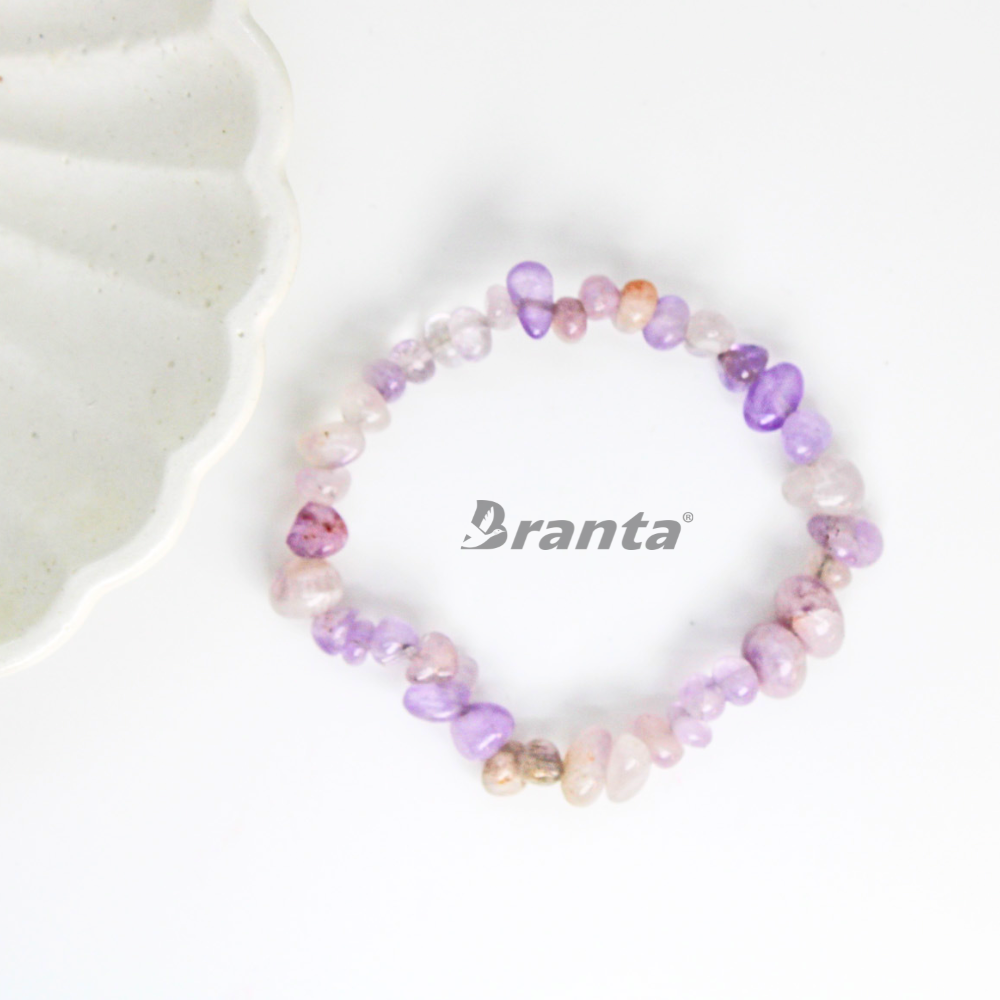 brantashop Amethyst Tranquility Stone Bracelet For women - view 2
