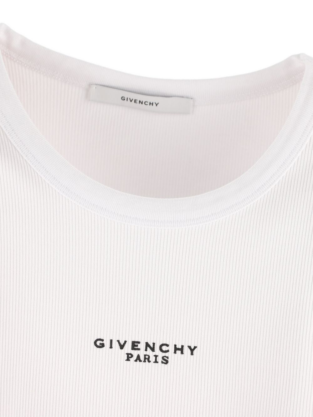 Givenchy Logo cotton tank top – 98% Cotton 2% Elastane - view 2
